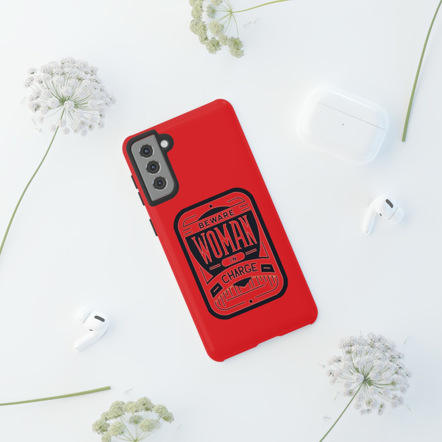 Woman In Charge (Red) - Tough Cases
