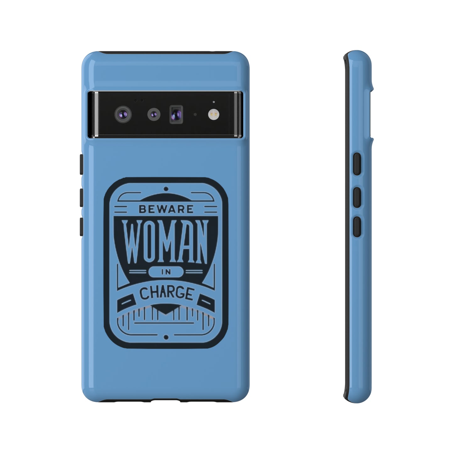 Woman In Charge (Light Blue) - Tough Cases