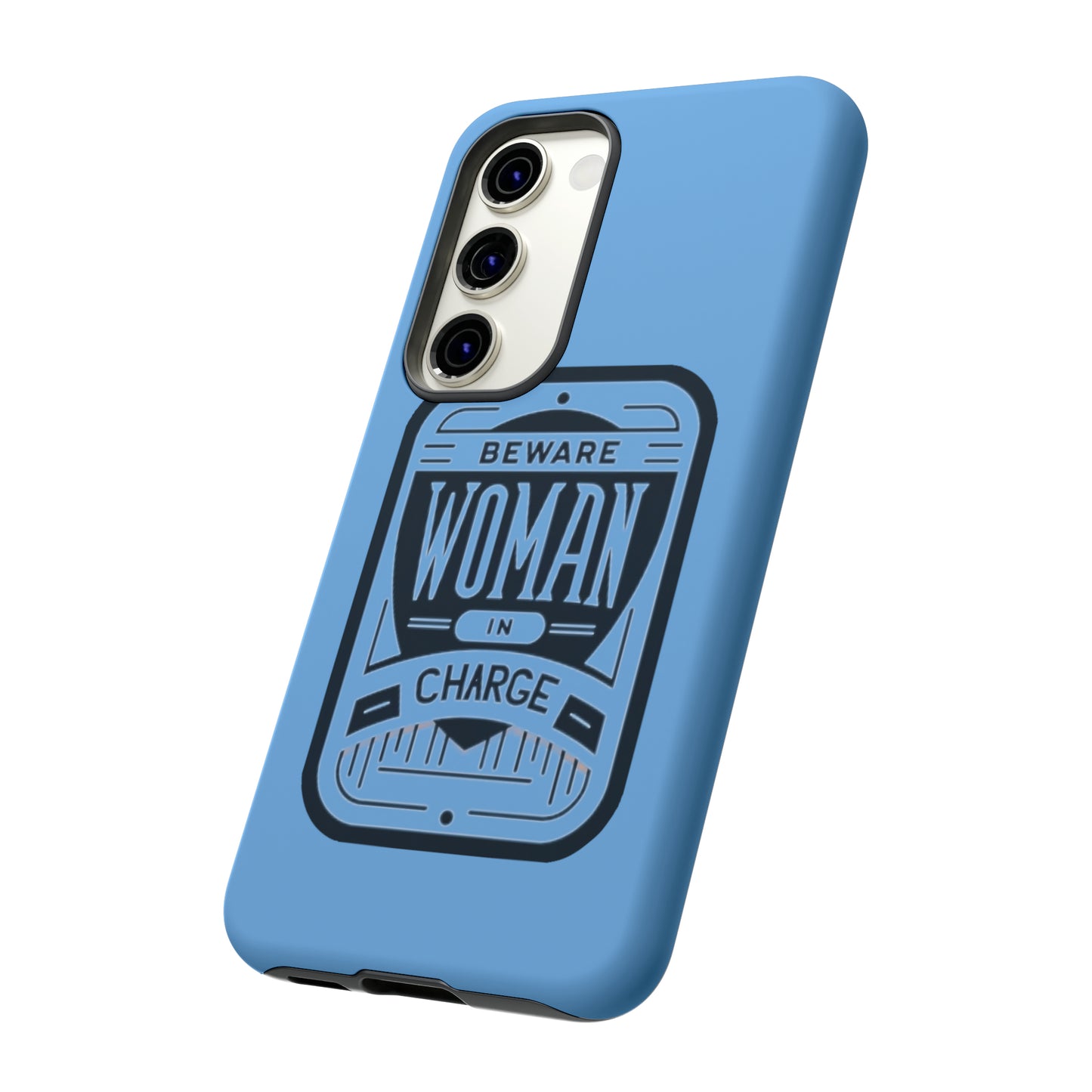 Woman In Charge (Light Blue) - Tough Cases