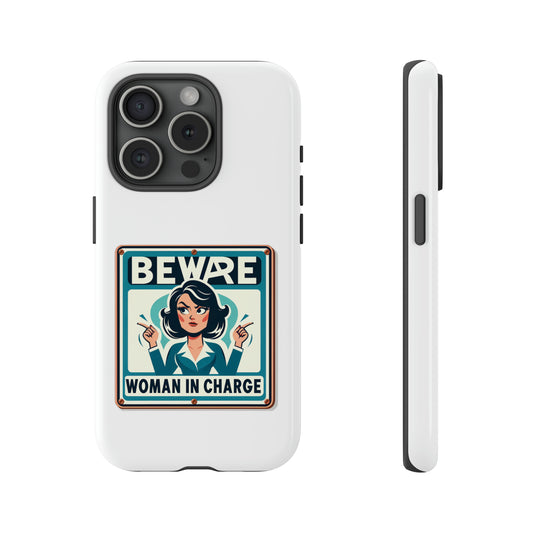 Woman In Charge (Retro 70s - White) - Tough Cases