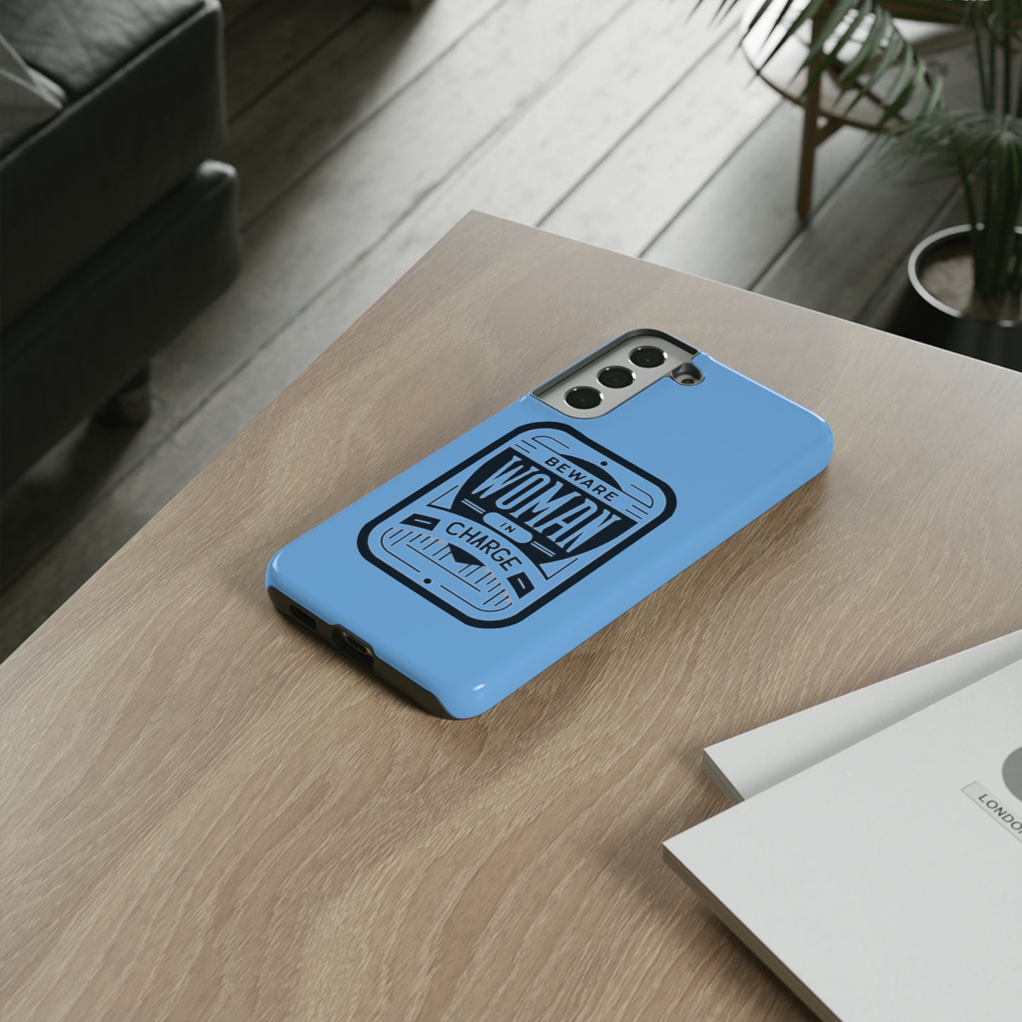Woman In Charge (Light Blue) - Tough Cases