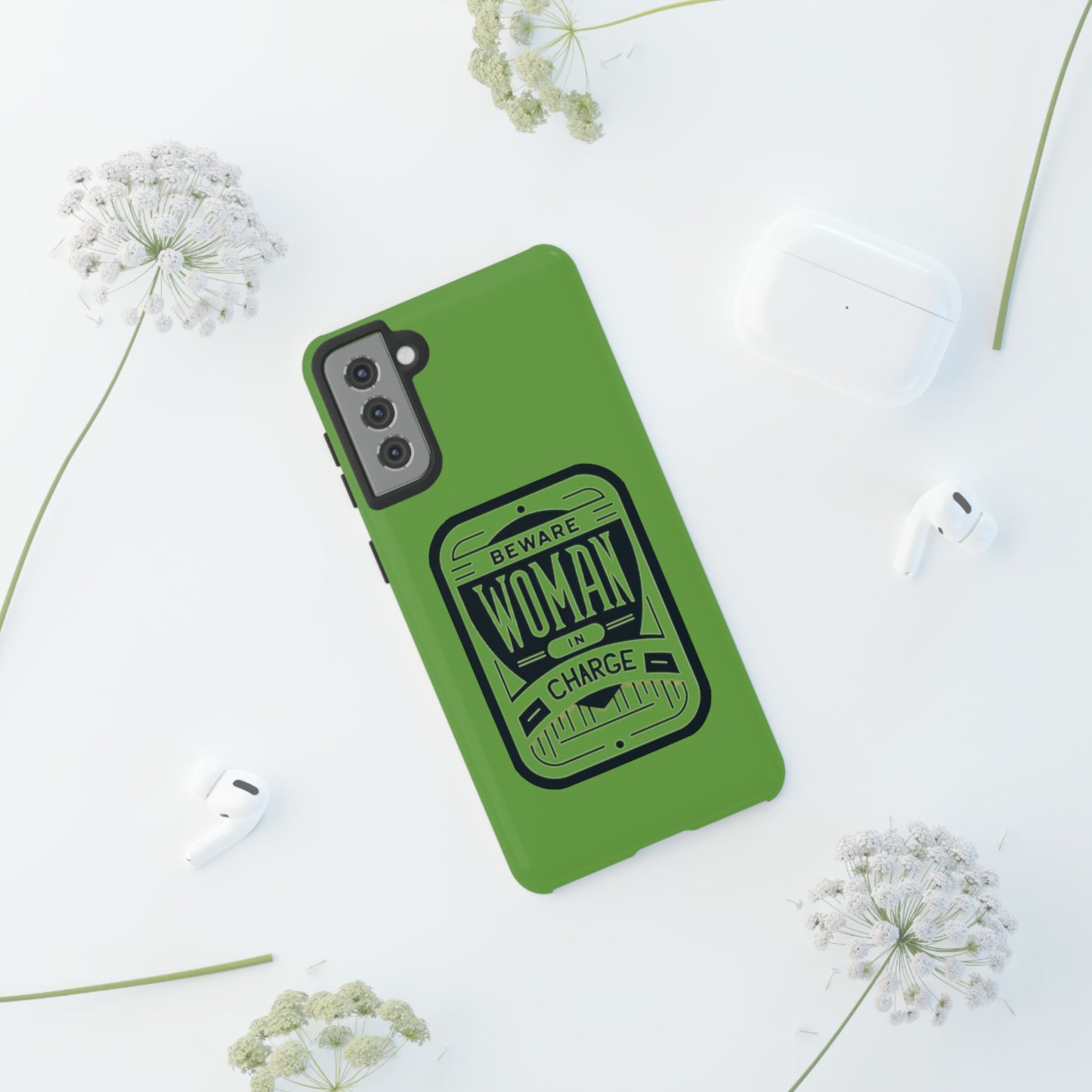 Woman In Charge (Light Green) - Tough Cases