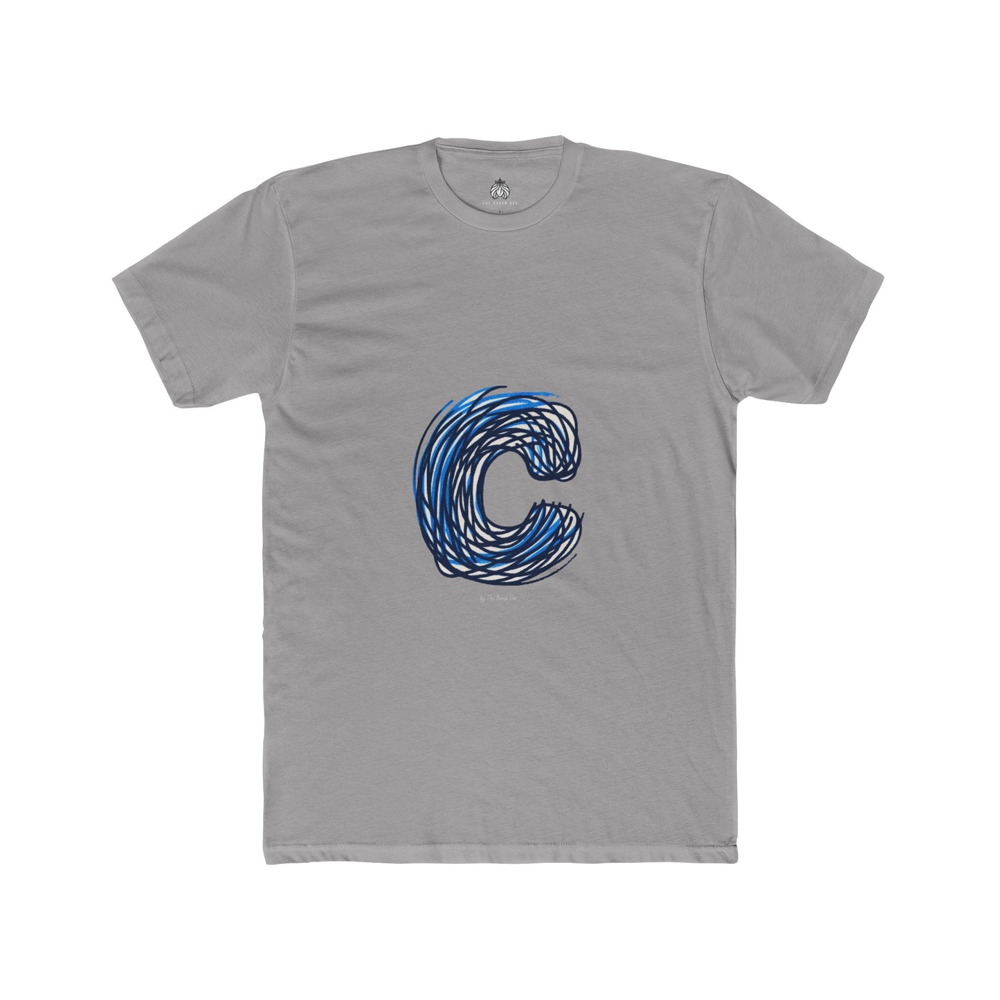 Scribbles (Letter C) T-Shirt - Men