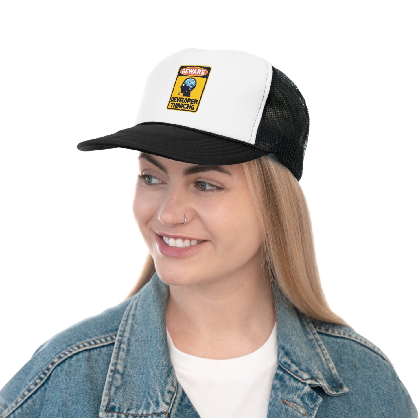 Beware Developer Thinking - Trucker Cap