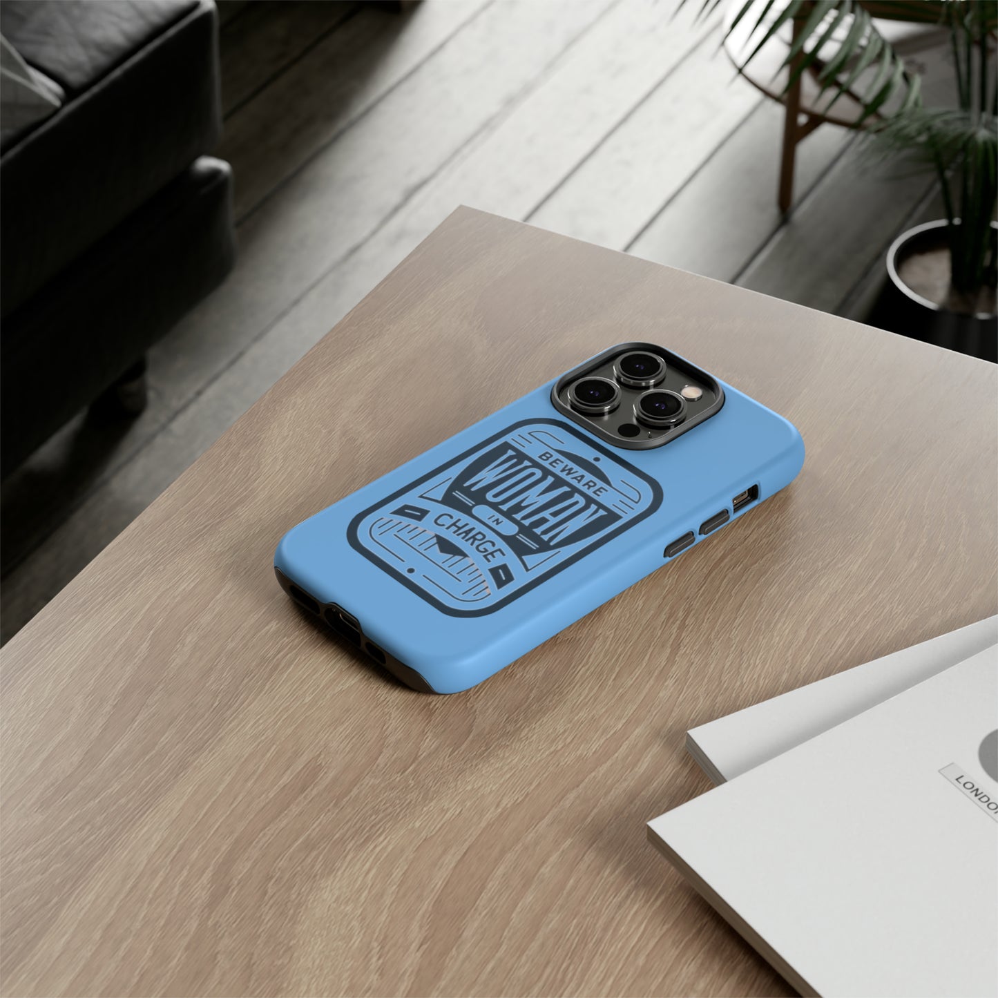Woman In Charge (Light Blue) - Tough Cases