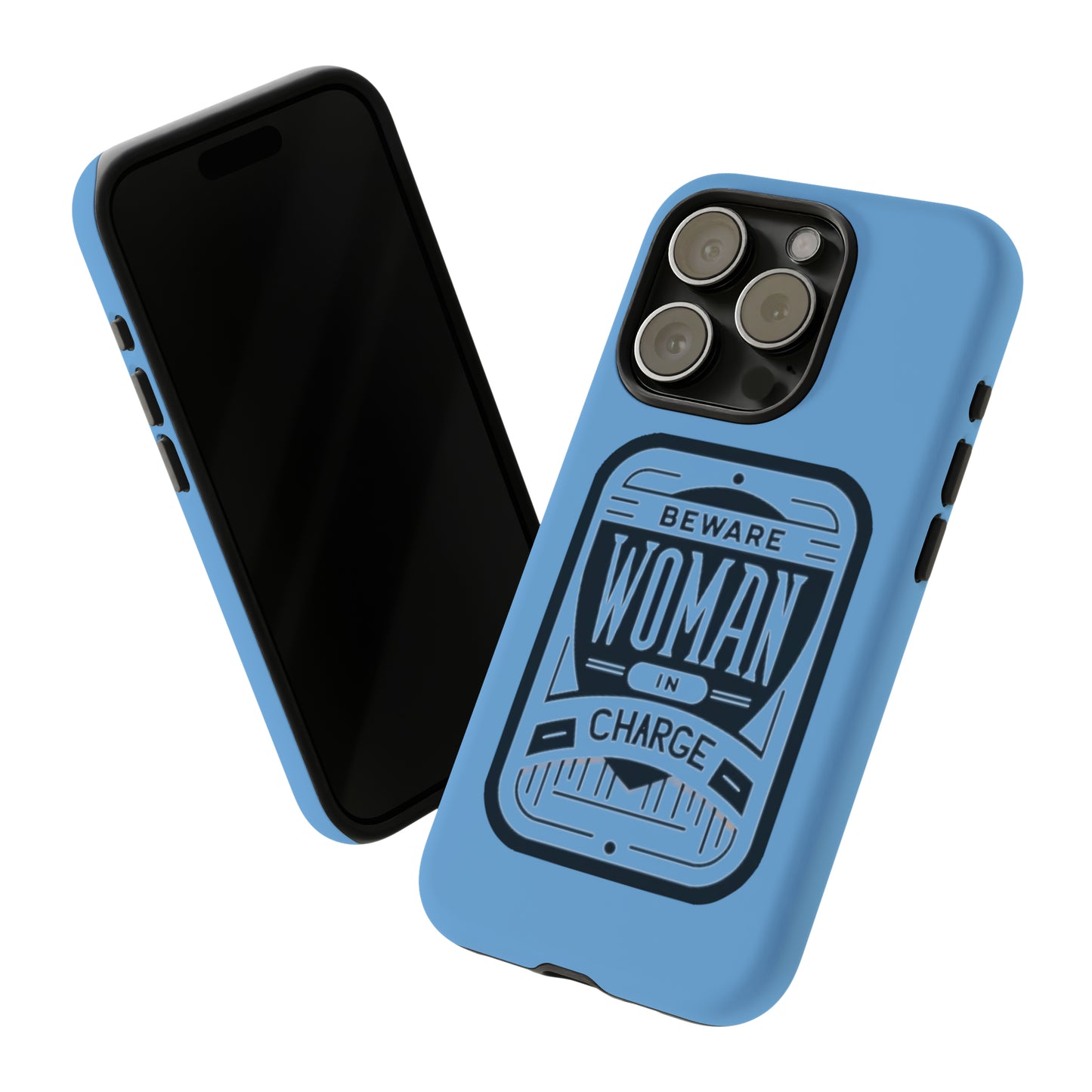 Woman In Charge (Light Blue) - Tough Cases