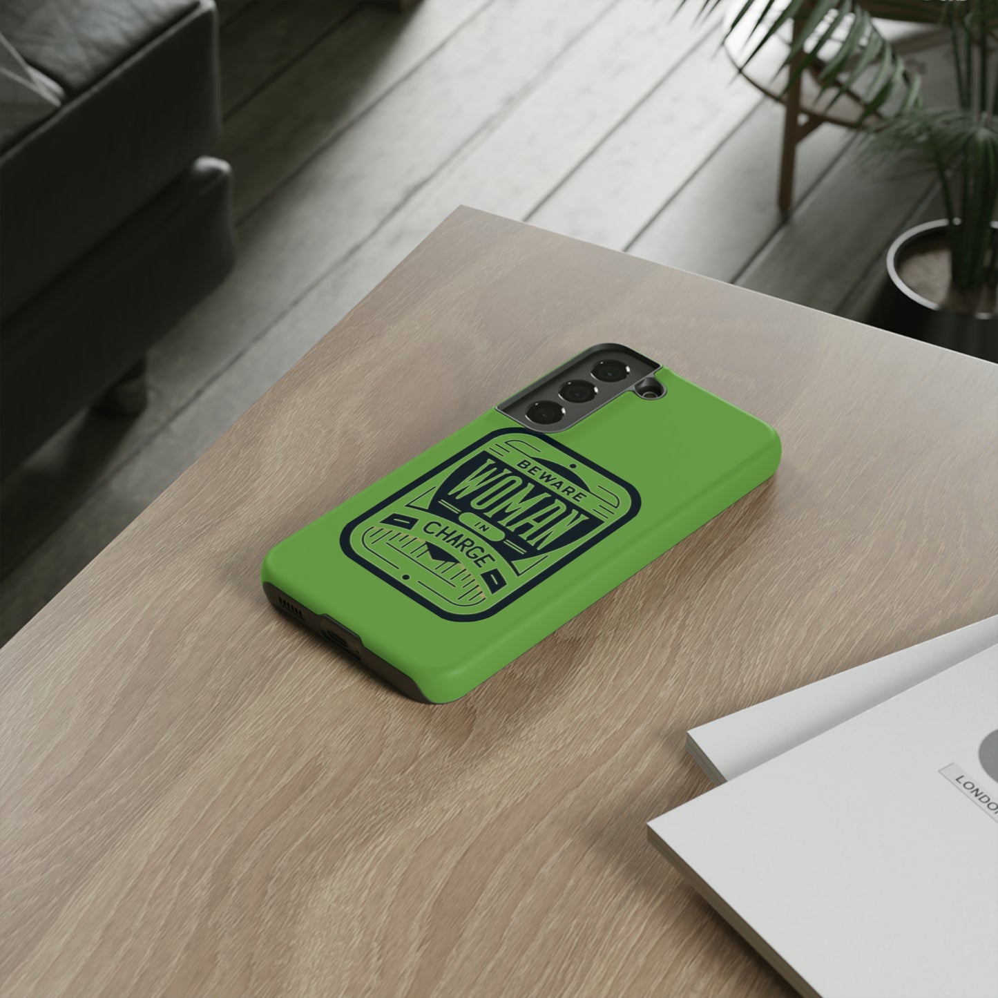Woman In Charge (Light Green) - Tough Cases