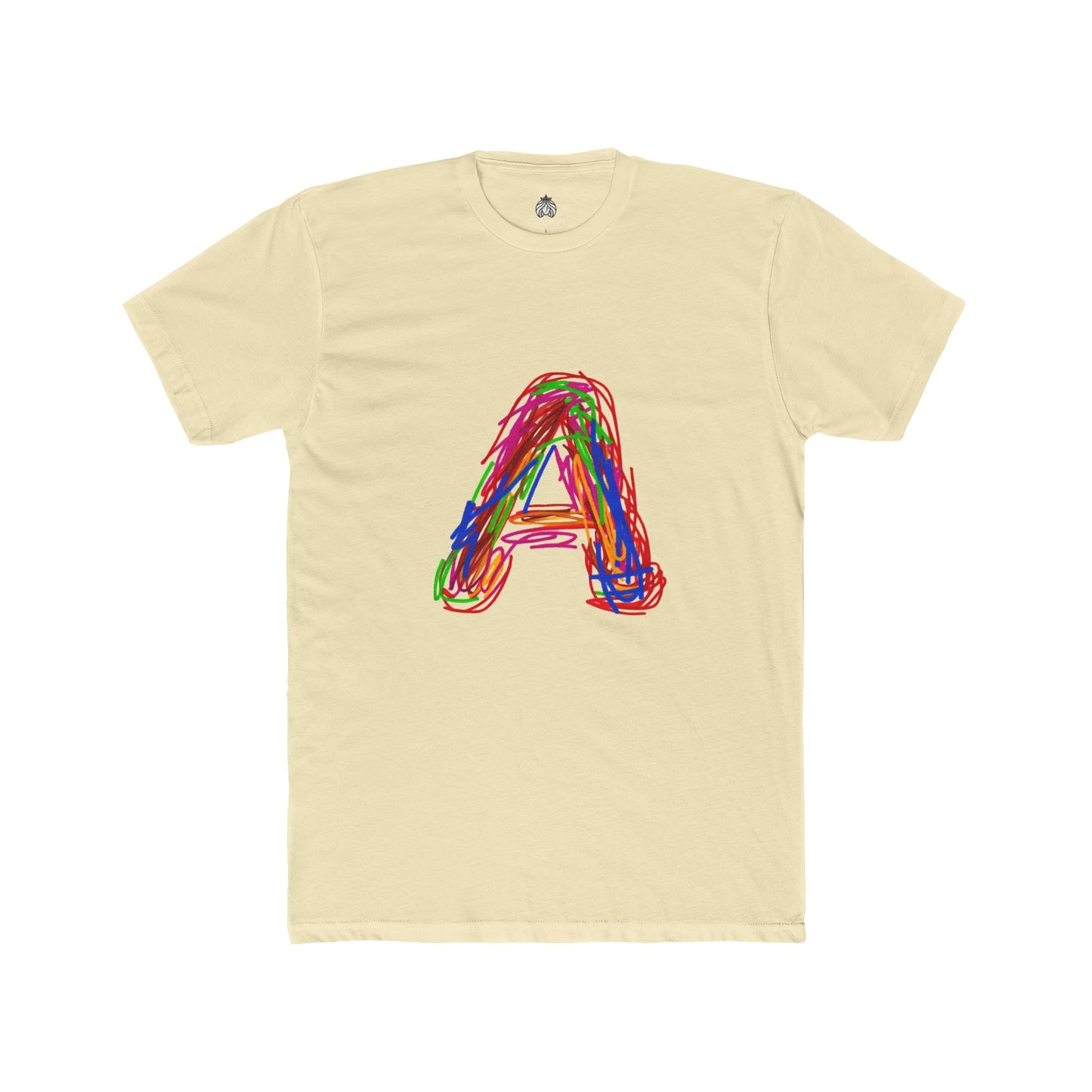 Scribbles (Letter A) T-Shirt - Men