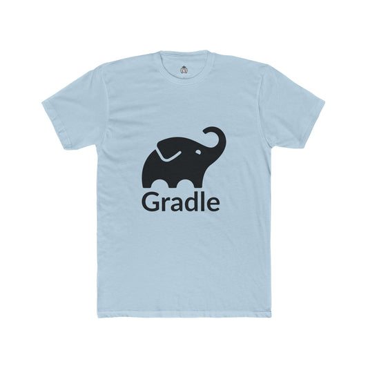 Gradle Logo T-Shirt (Black Squared) - Men