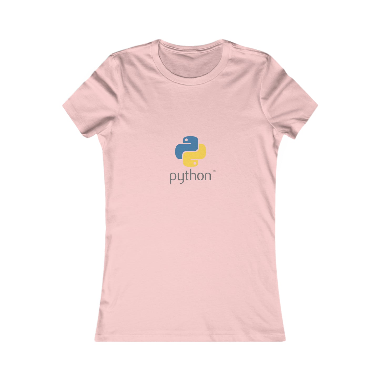 Python Logo & Text - Women's Favorite Tee