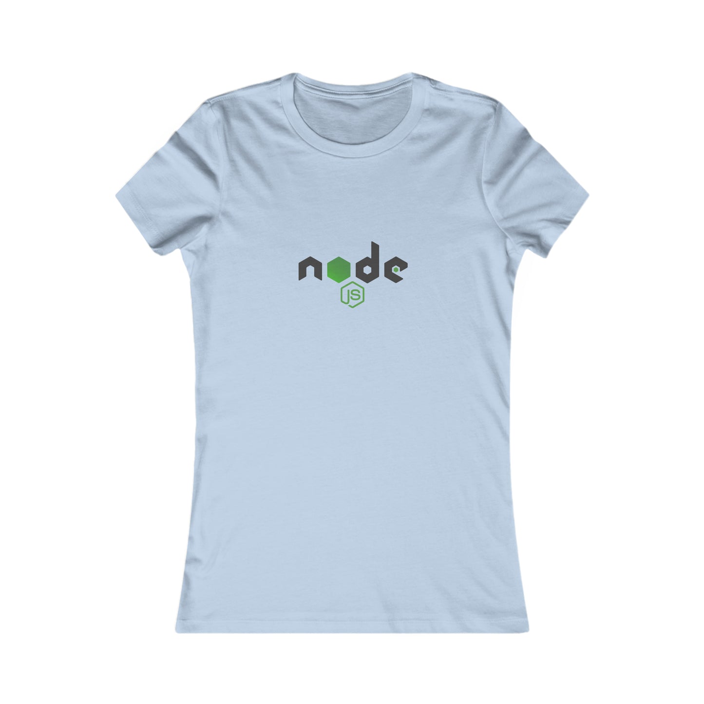 NodeJs Logo T-shirt - Women's Favorite Tee