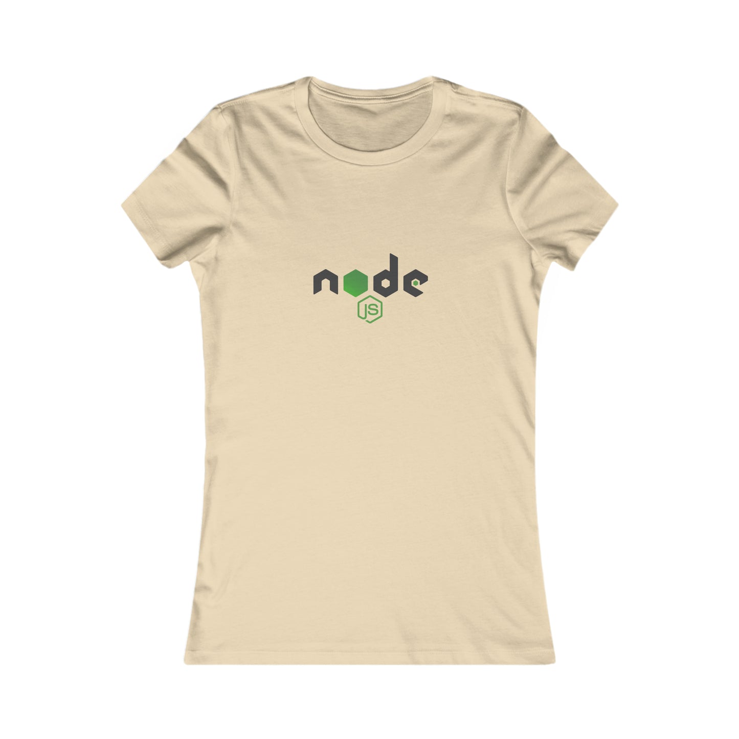 NodeJs Logo T-shirt - Women's Favorite Tee