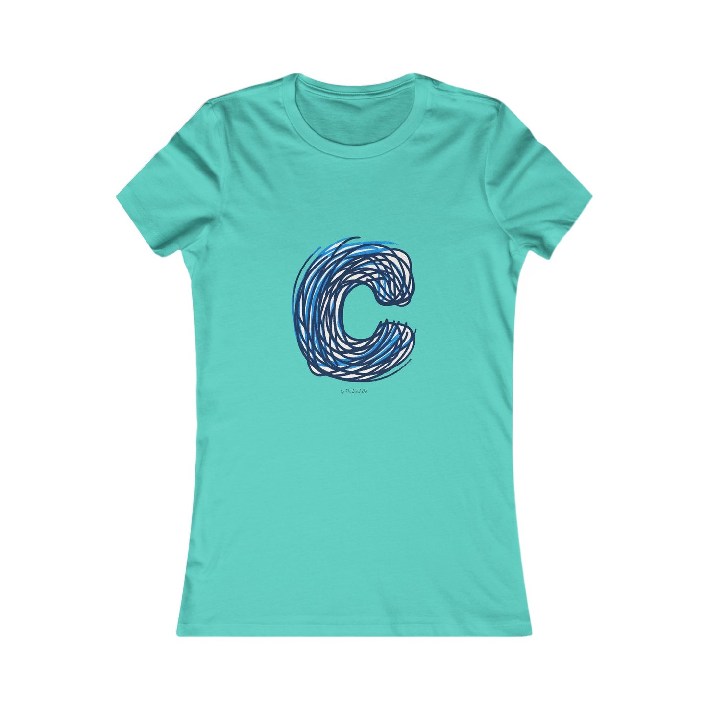 Scribbles (Letter C) T-shirt - Women's Favorite Tee