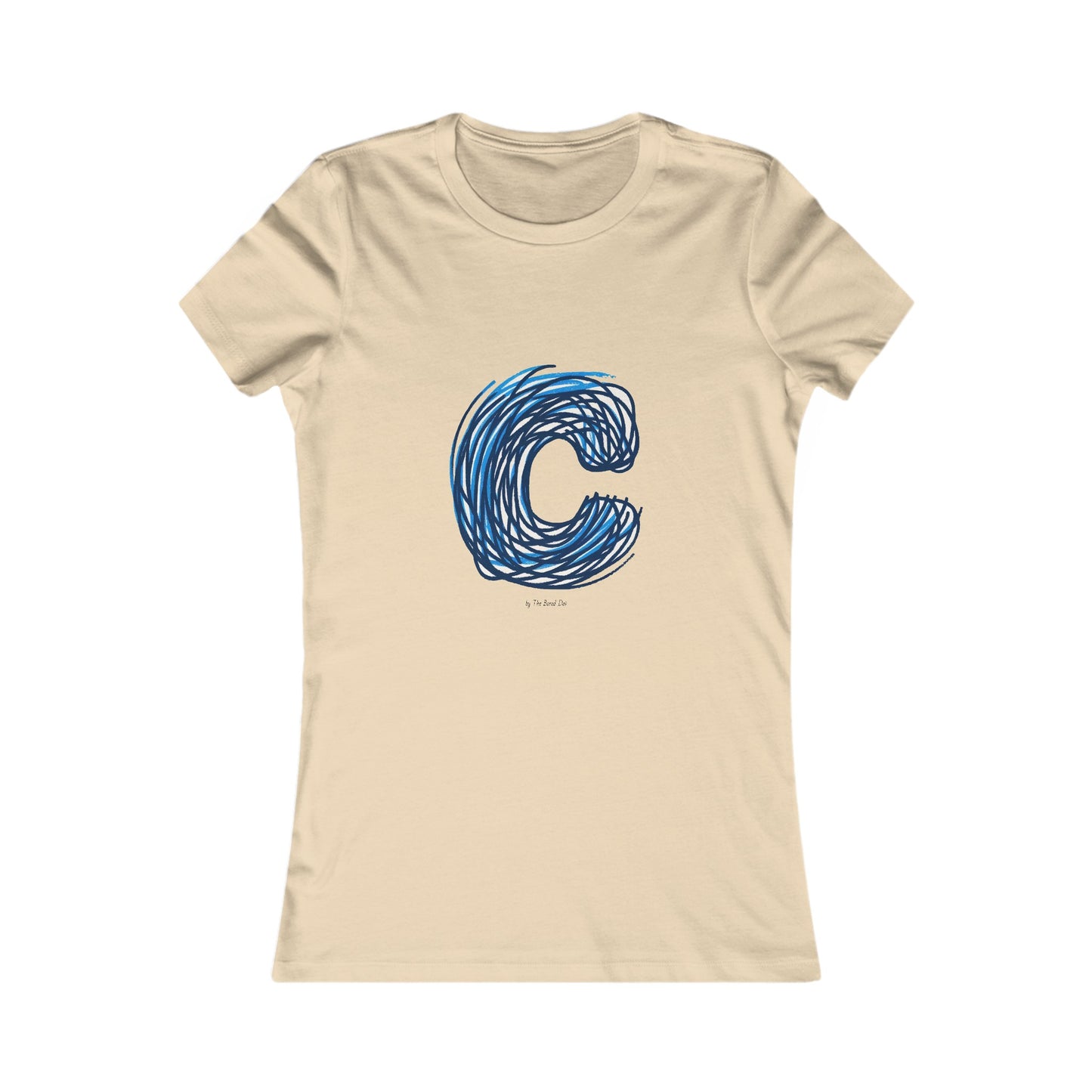 Scribbles (Letter C) T-shirt - Women's Favorite Tee