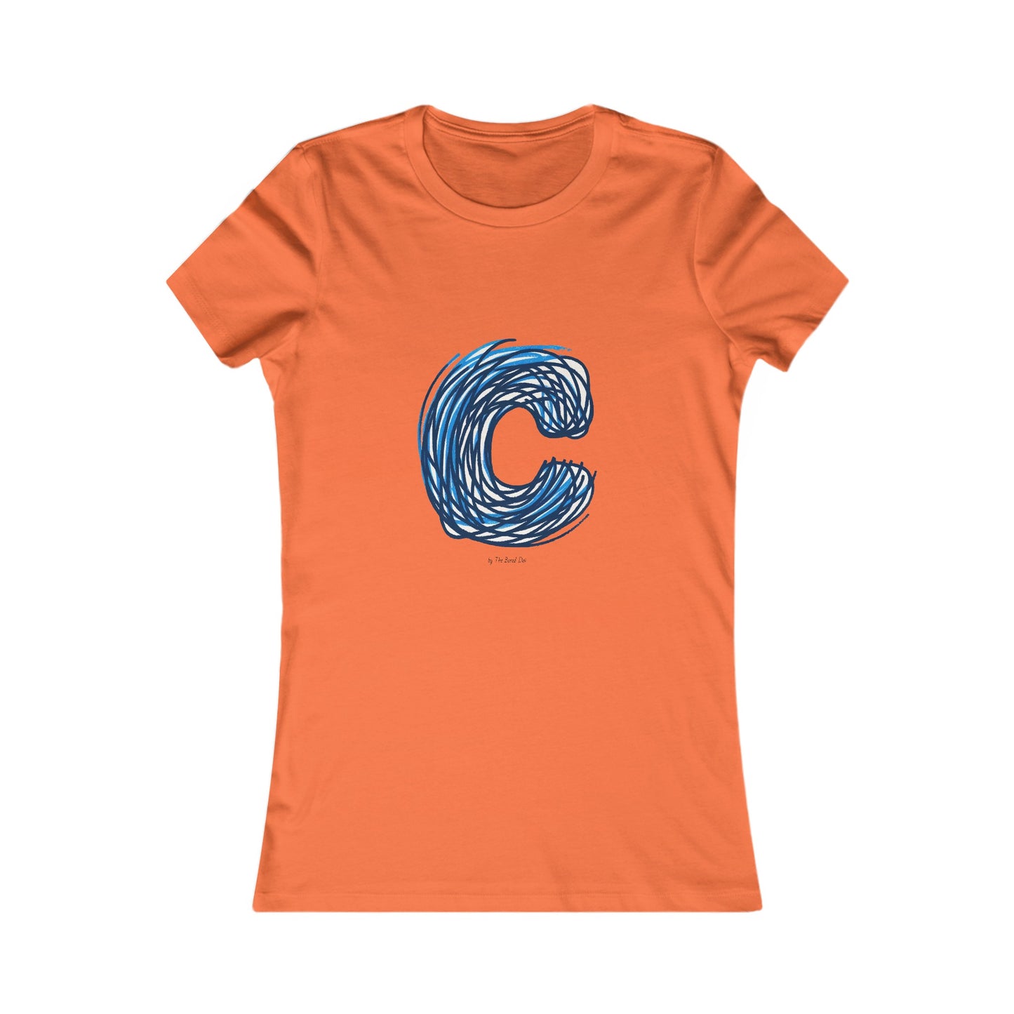 Scribbles (Letter C) T-shirt - Women's Favorite Tee