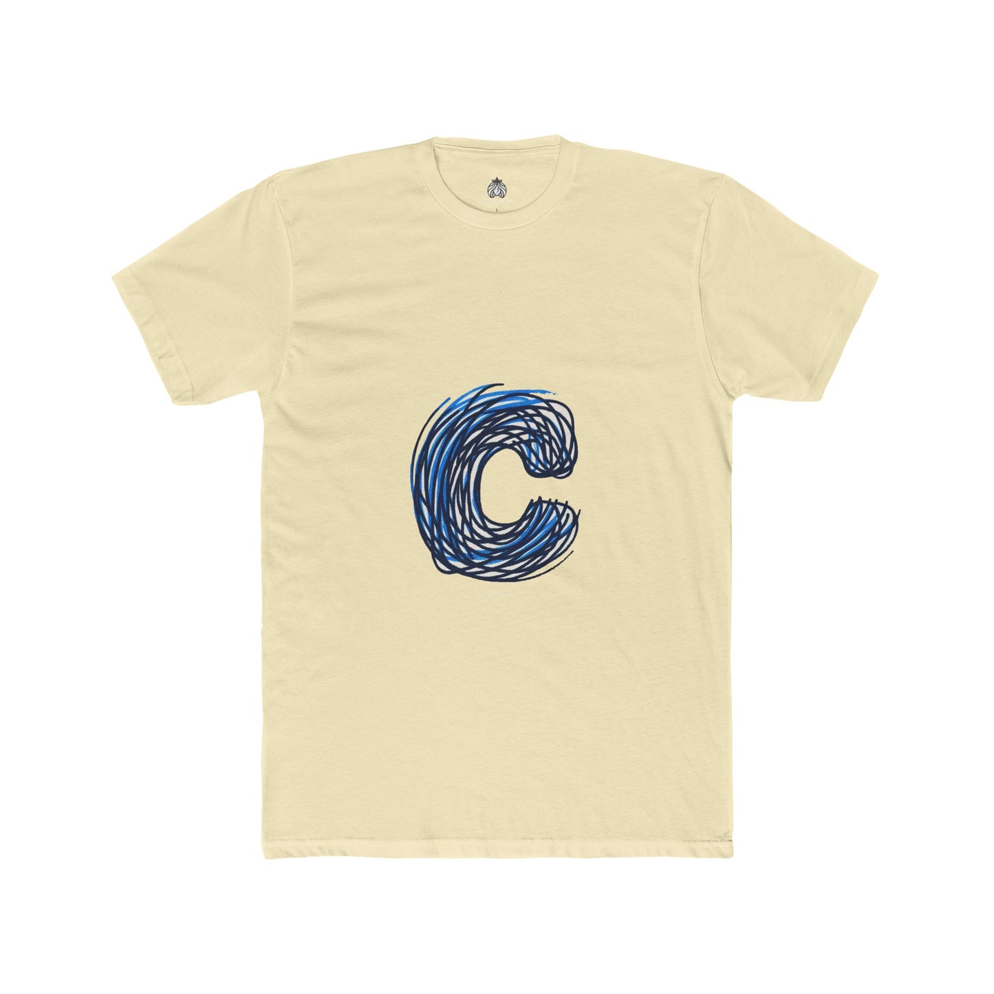 Scribbles (Letter C) T-Shirt - Men