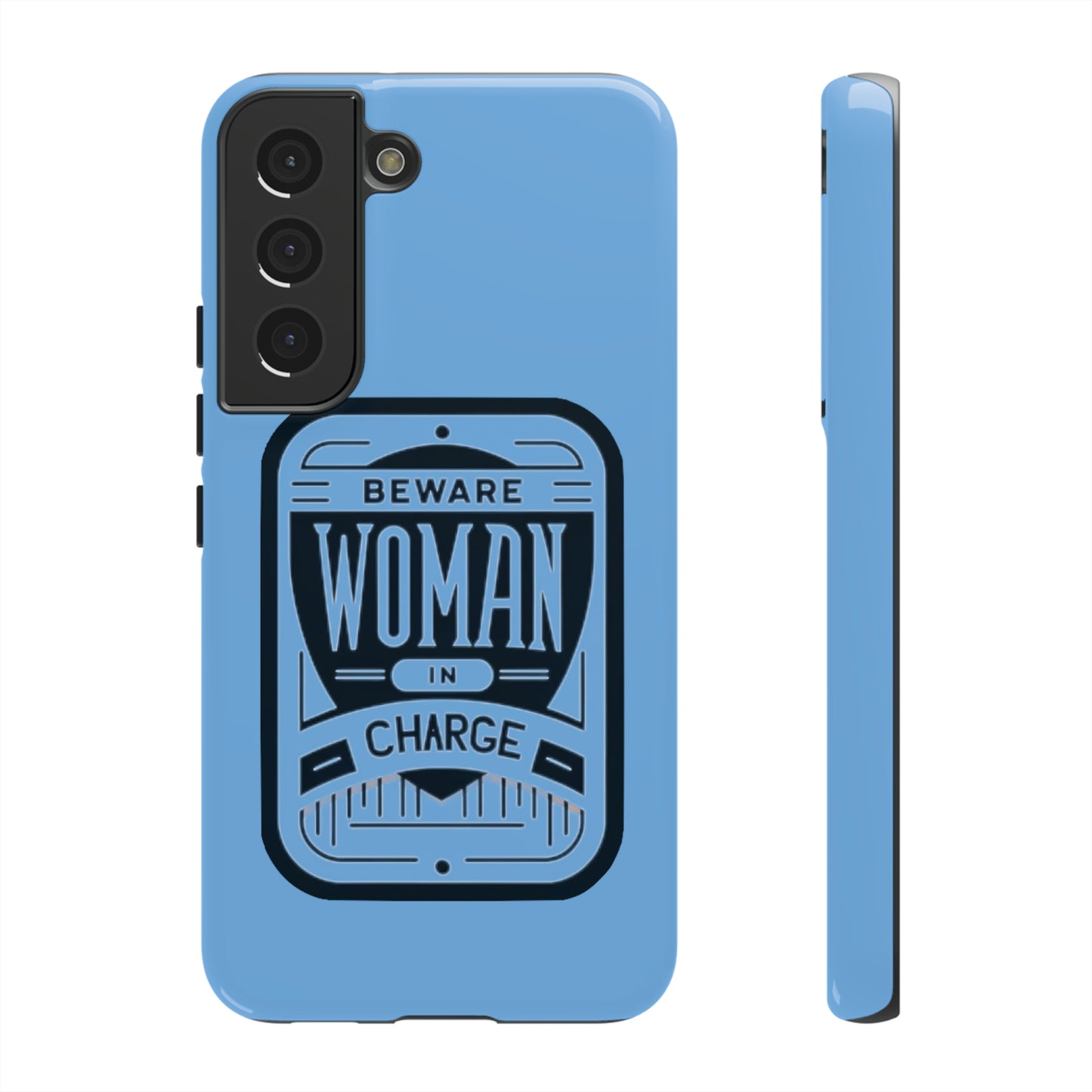 Woman In Charge (Light Blue) - Tough Cases