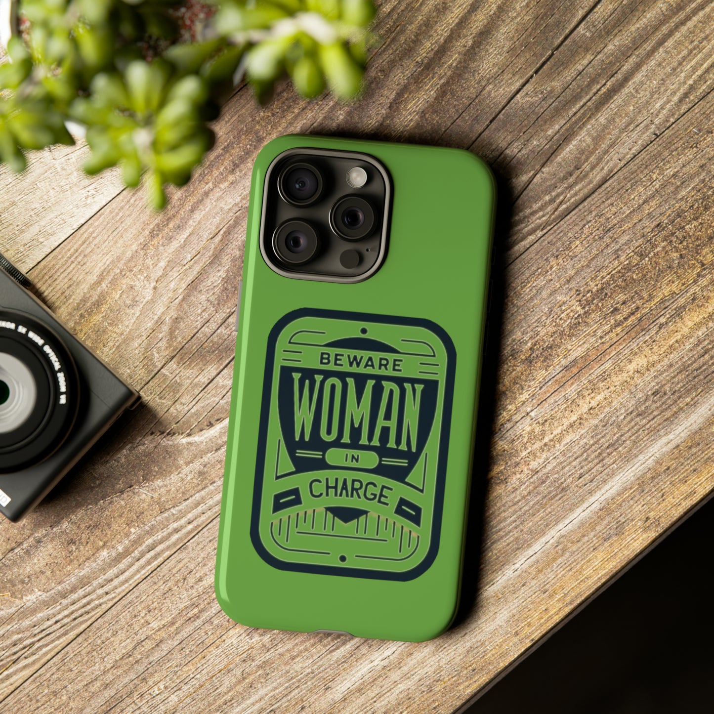 Woman In Charge (Light Green) - Tough Cases