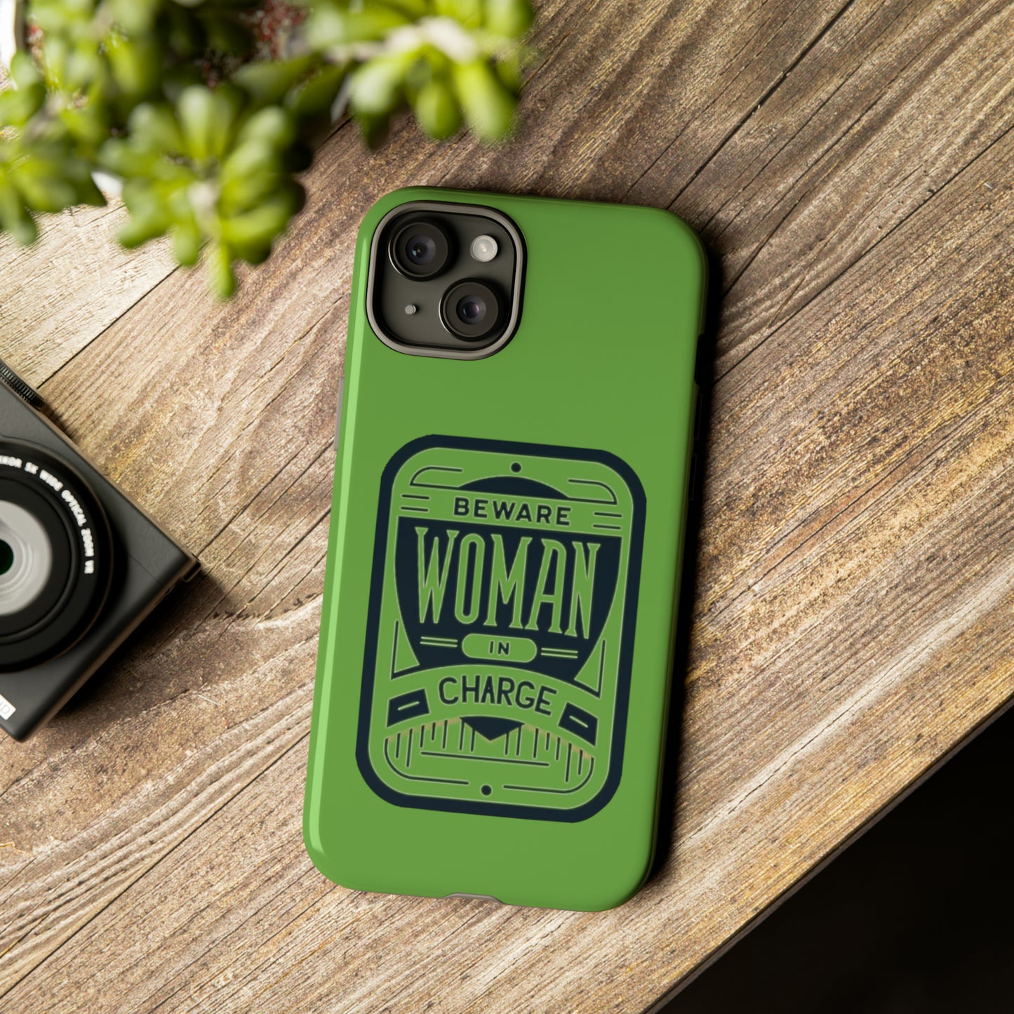 Woman In Charge (Light Green) - Tough Cases