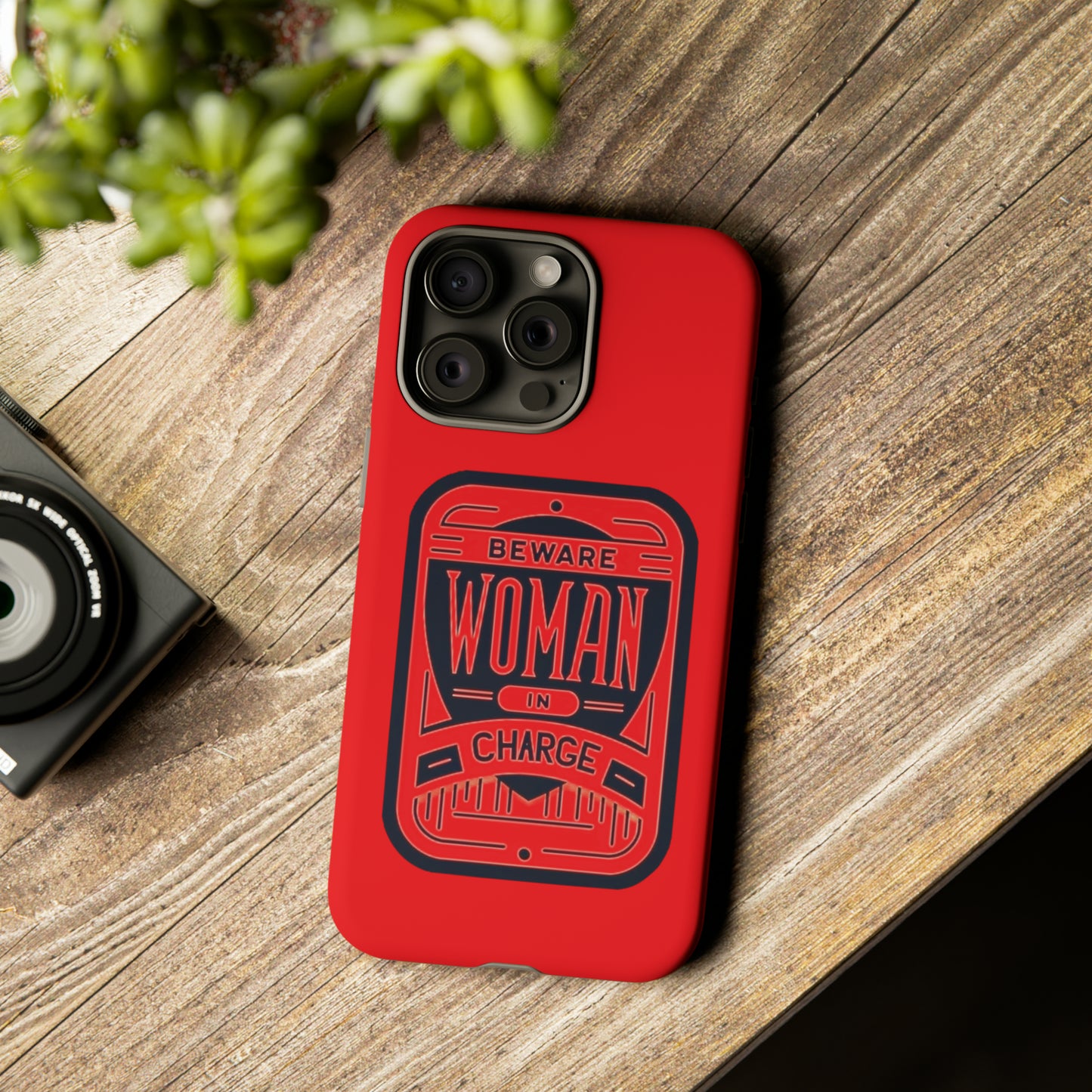 Woman In Charge (Red) - Tough Cases