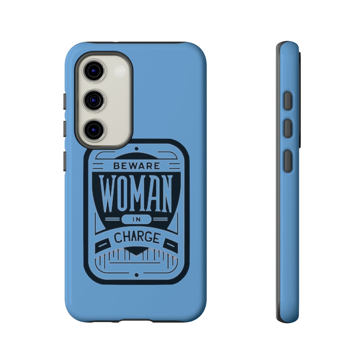 Woman In Charge (Light Blue) - Tough Cases
