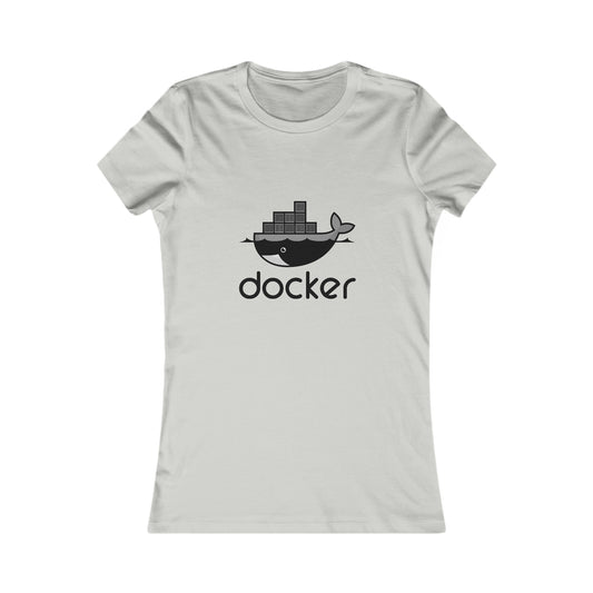 Docker Logo Black - Women's Favorite Tee