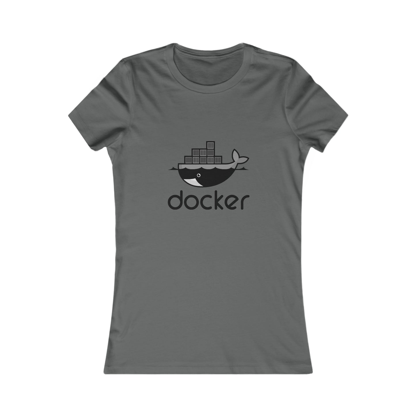 Docker Logo Black - Women's Favorite Tee