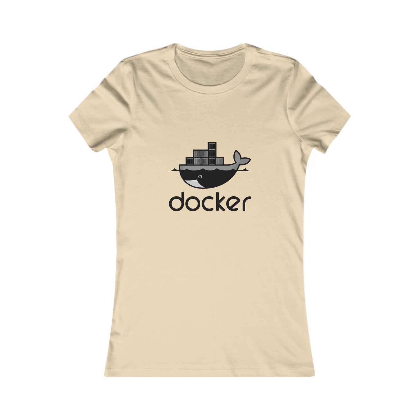 Docker Logo Black - Women's Favorite Tee