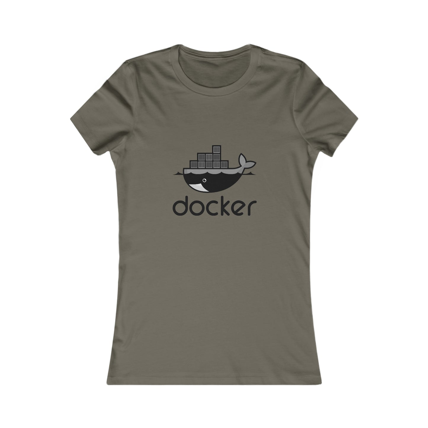 Docker Logo Black - Women's Favorite Tee