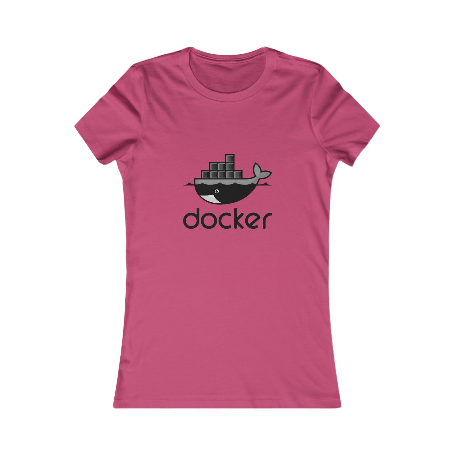 Docker Logo Black - Women's Favorite Tee