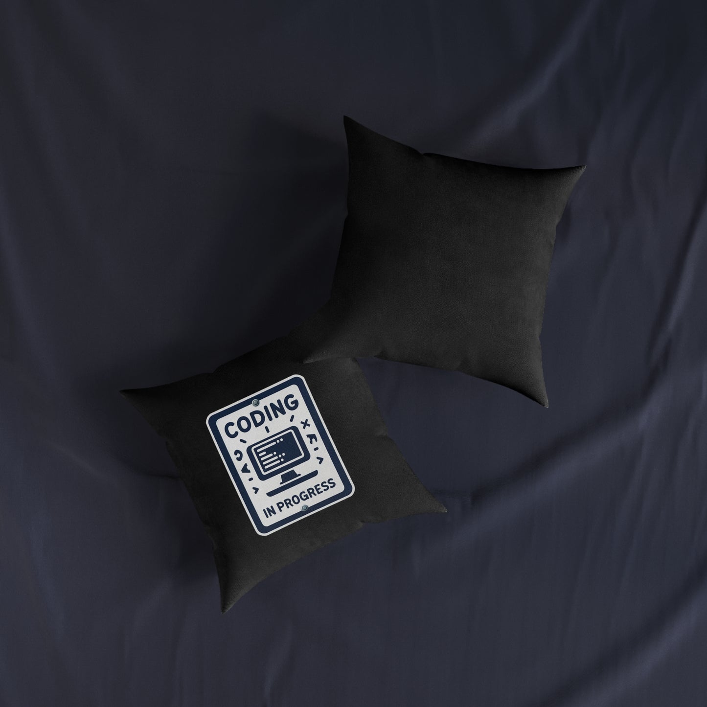 Coding In Progress - Square Pillow