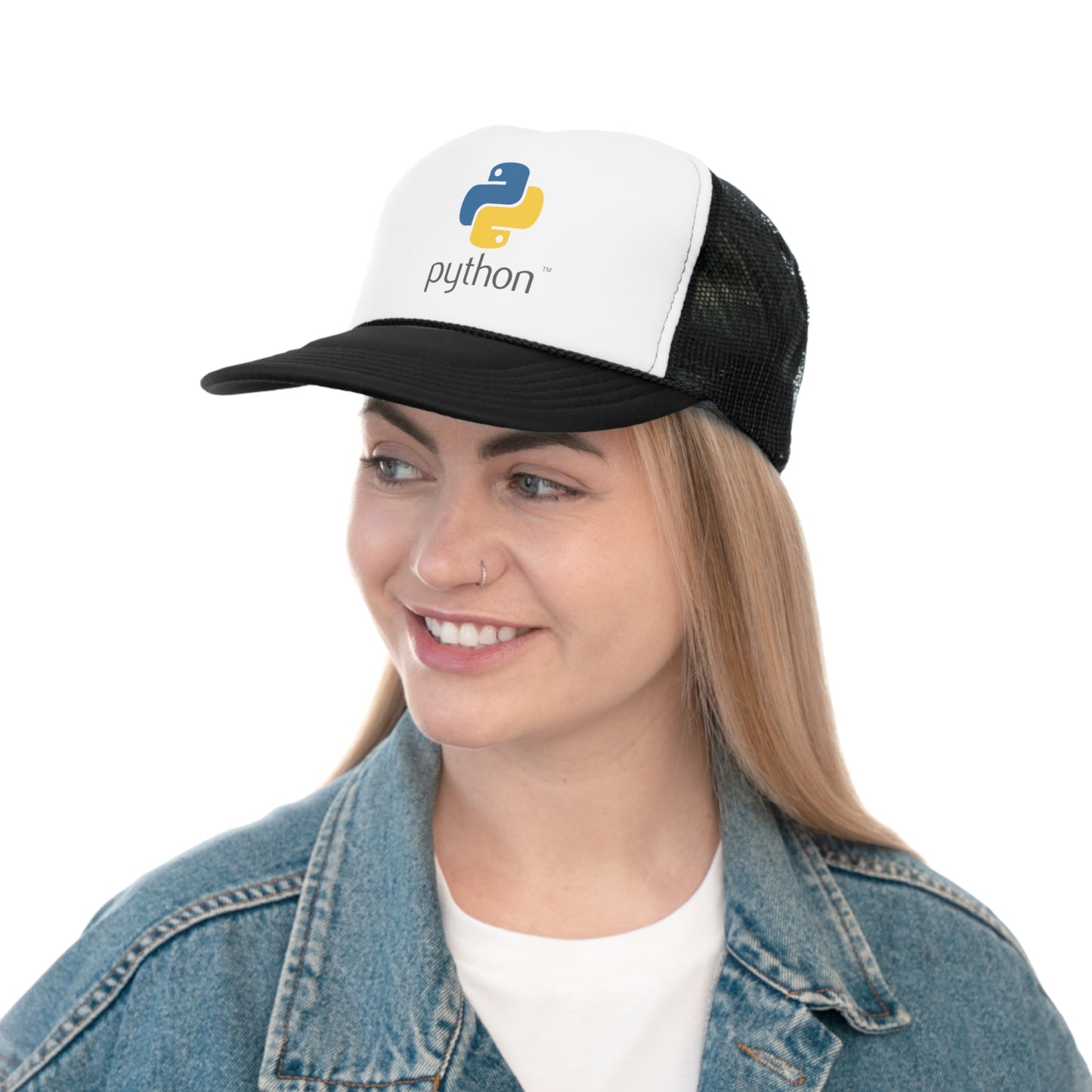 Python Logo - Trucker Cap