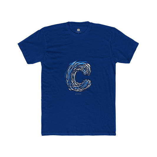 Scribbles (Letter C) T-Shirt - Men