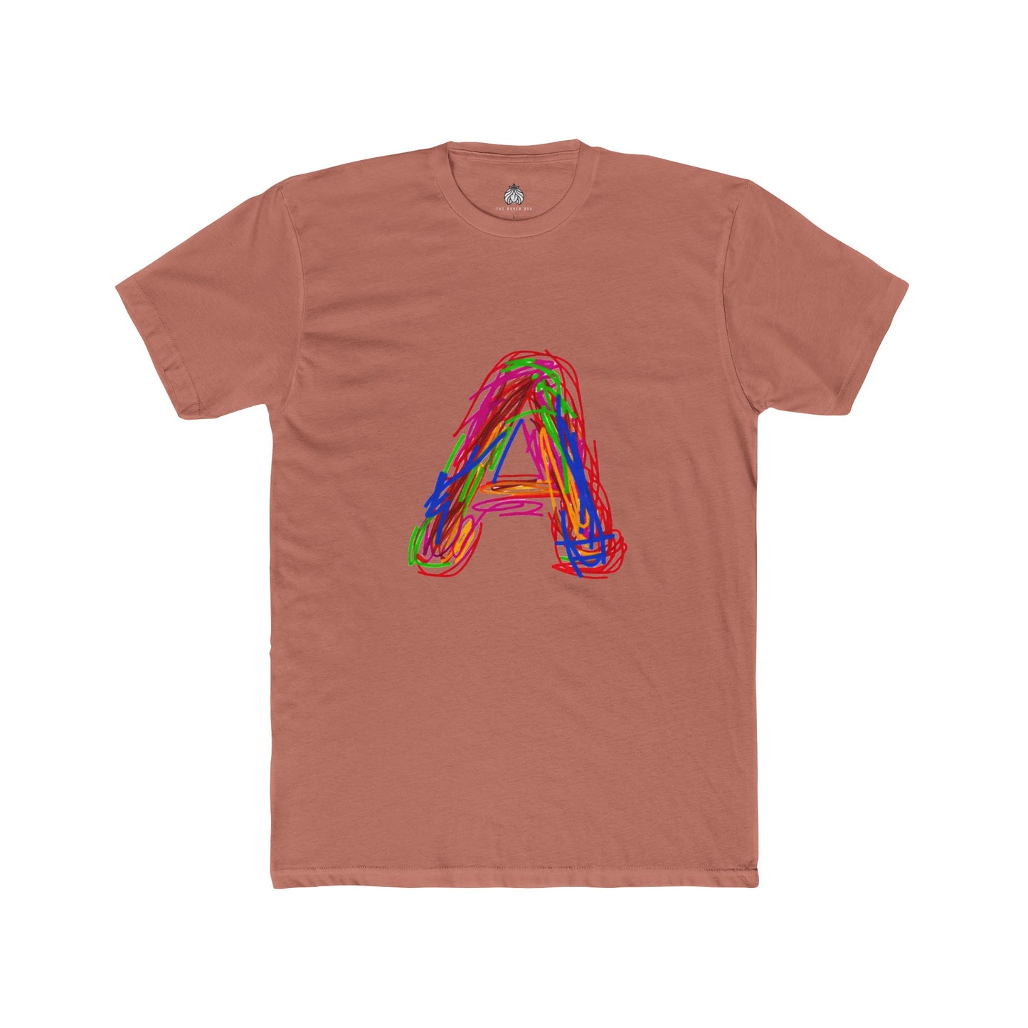 Scribbles (Letter A) T-Shirt - Men