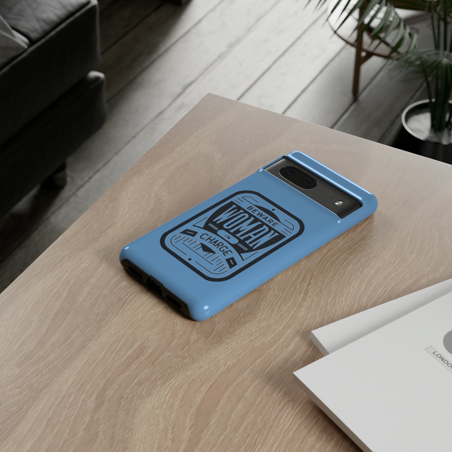 Woman In Charge (Light Blue) - Tough Cases