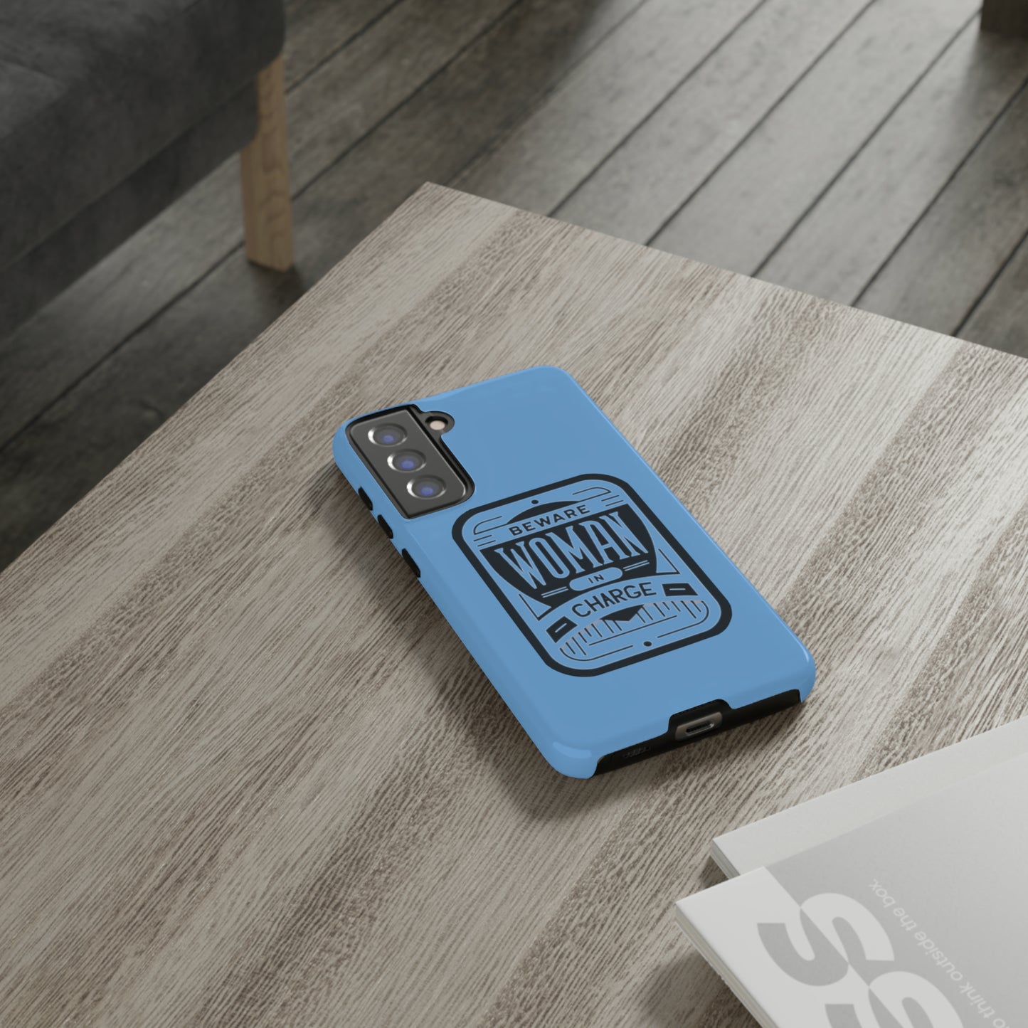 Woman In Charge (Light Blue) - Tough Cases
