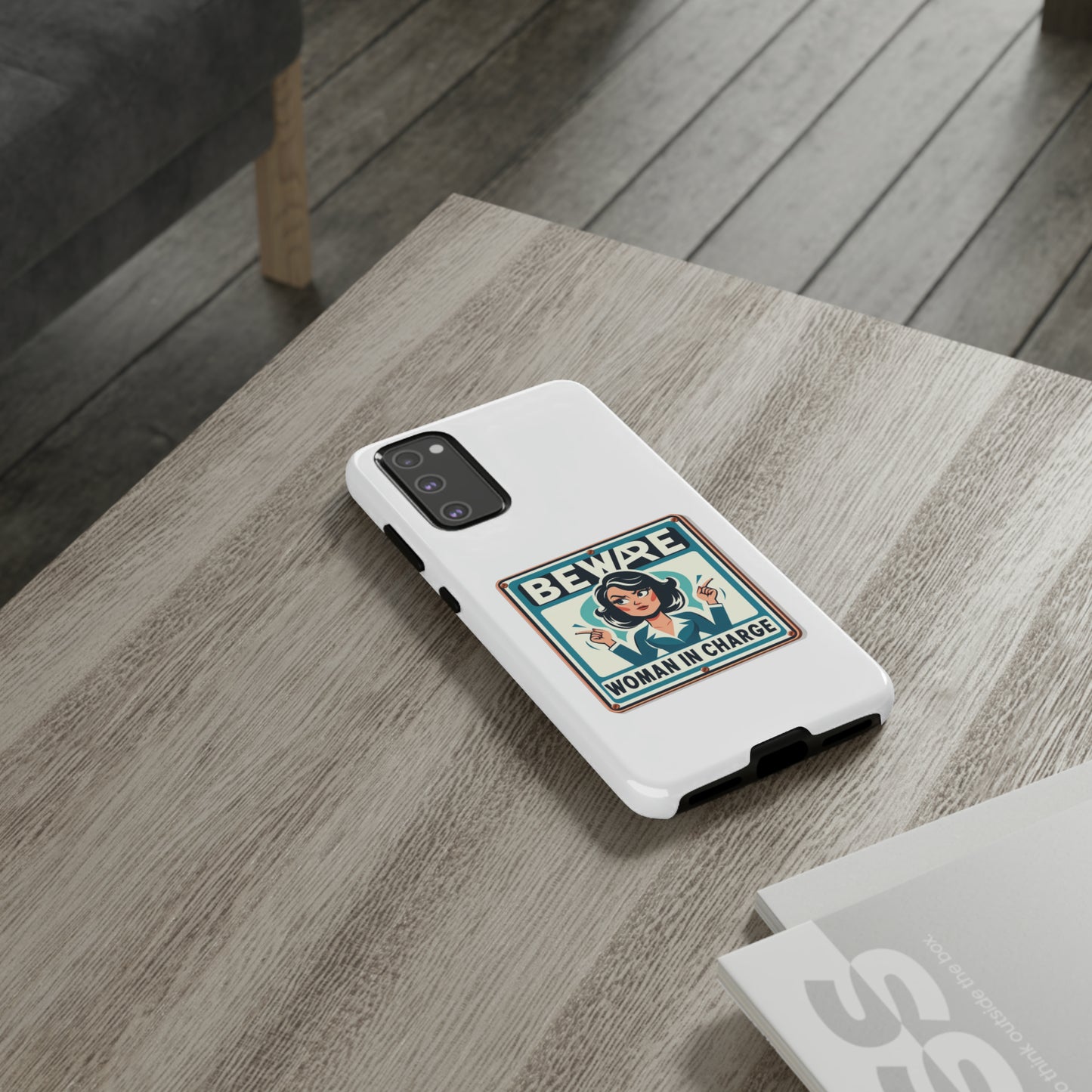 Woman In Charge (Retro 70s - White) - Tough Cases