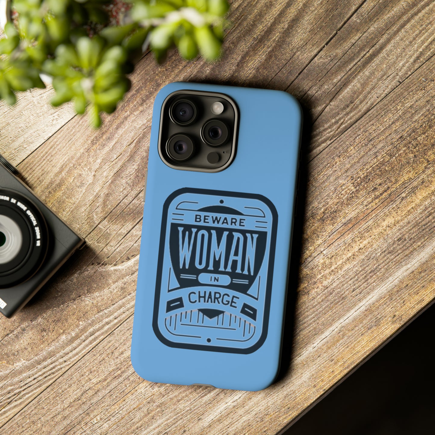 Woman In Charge (Light Blue) - Tough Cases