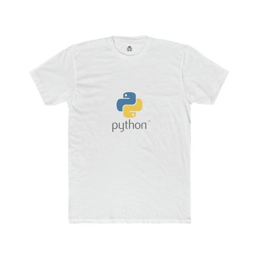 Python Logo & Text - Men T-Shirt