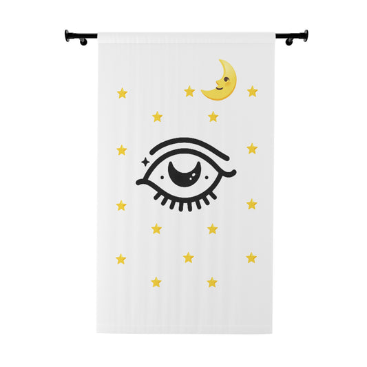 Good Night - Window Curtains (1 Piece)