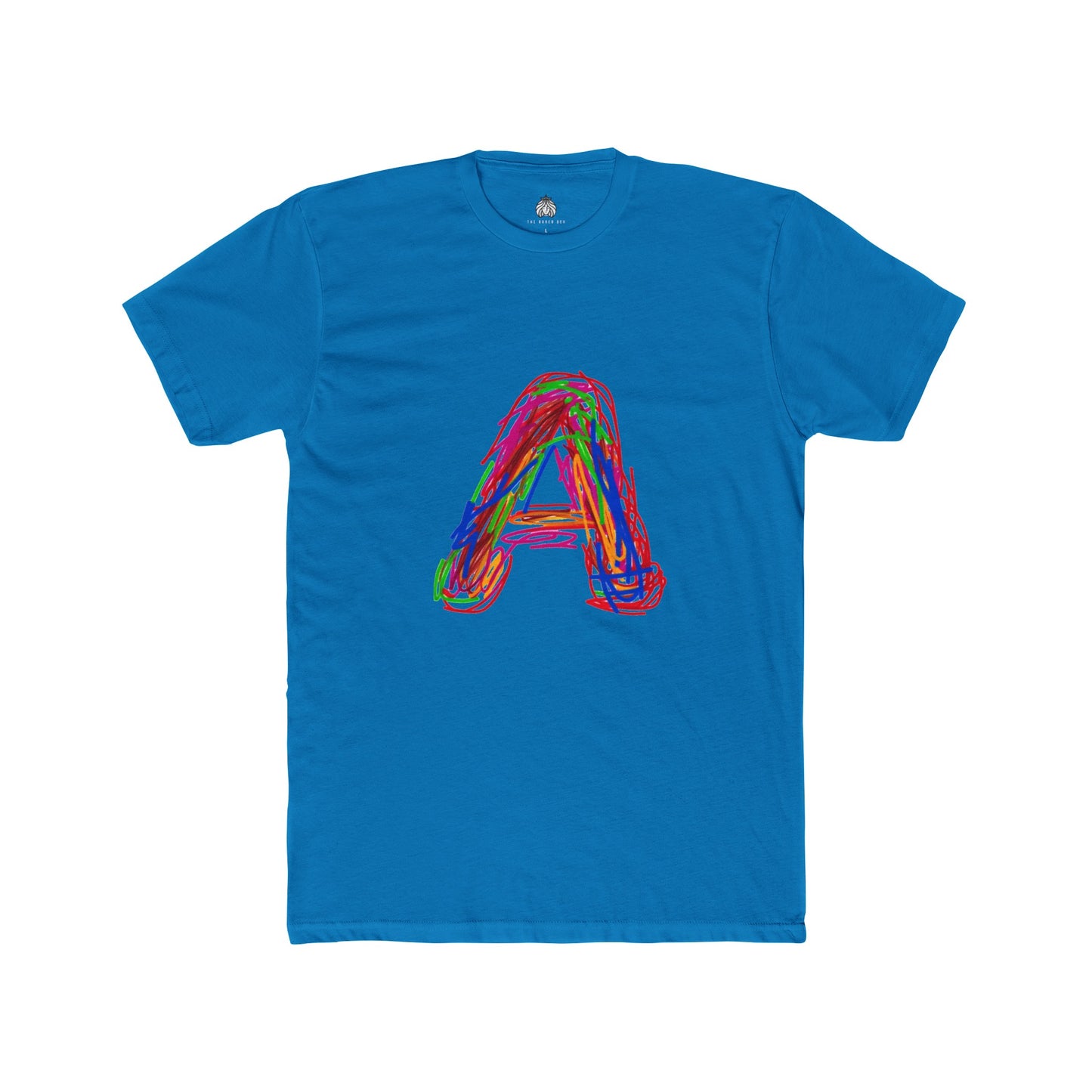 Scribbles (Letter A) T-Shirt - Men