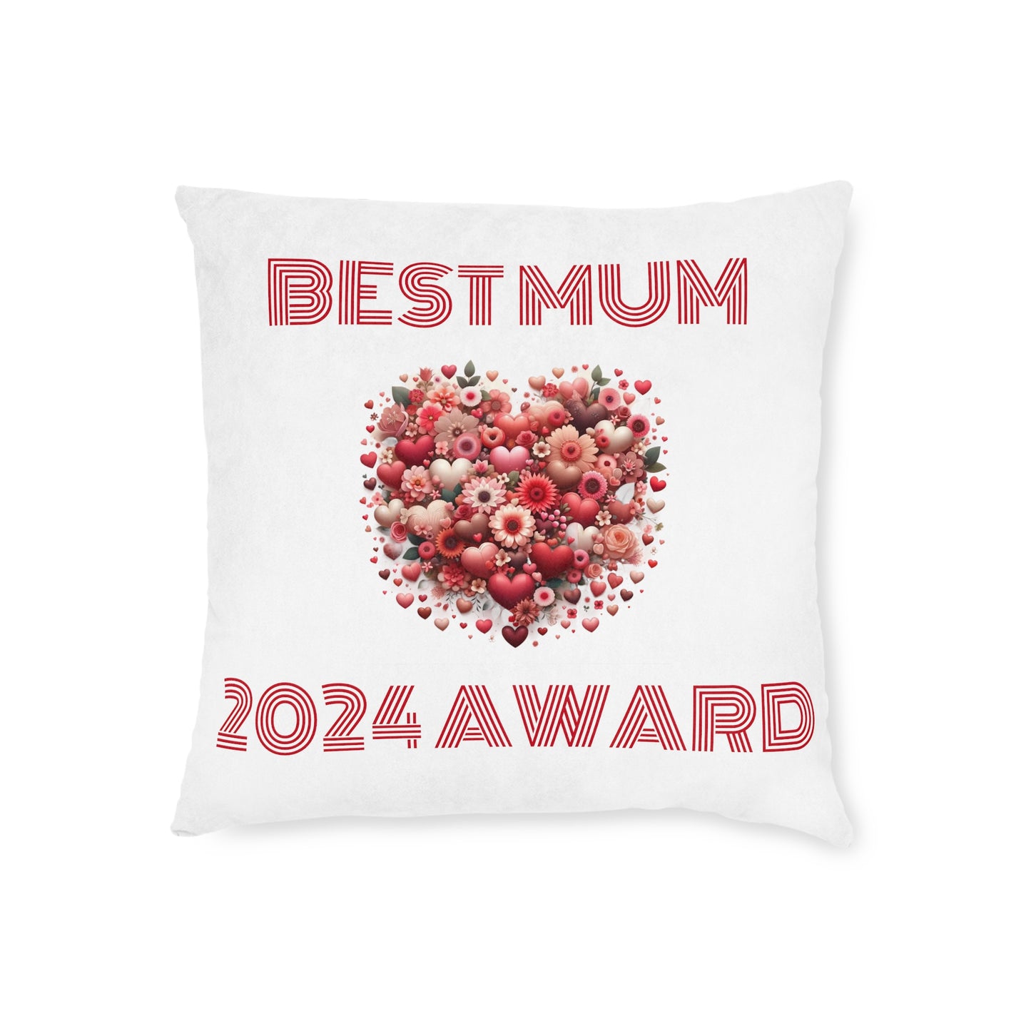 Best Mum 2024 Award (British English) - Square Pillow
