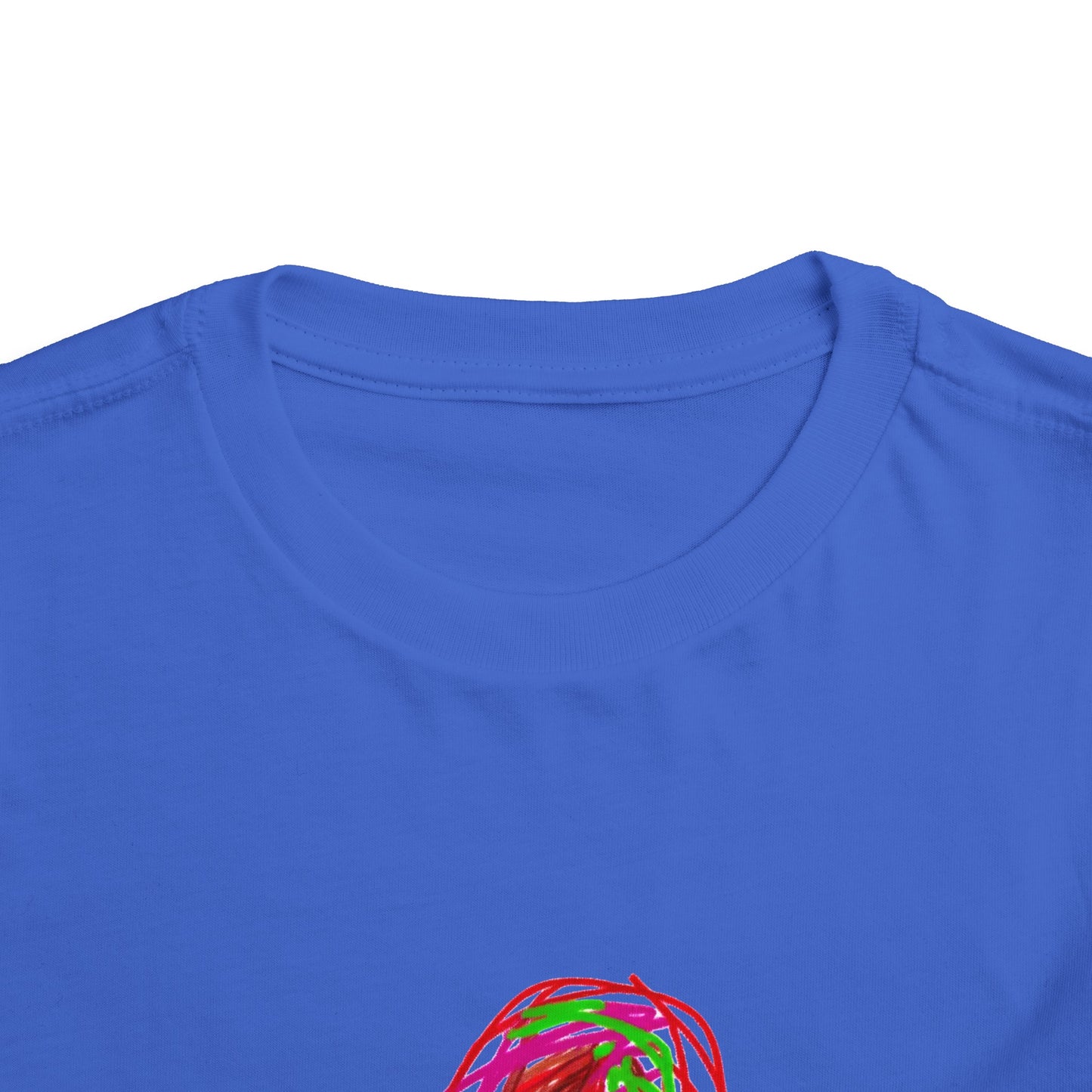 Scribbles (Letter A) T-Shirt - Toddler Short Sleeve Tee