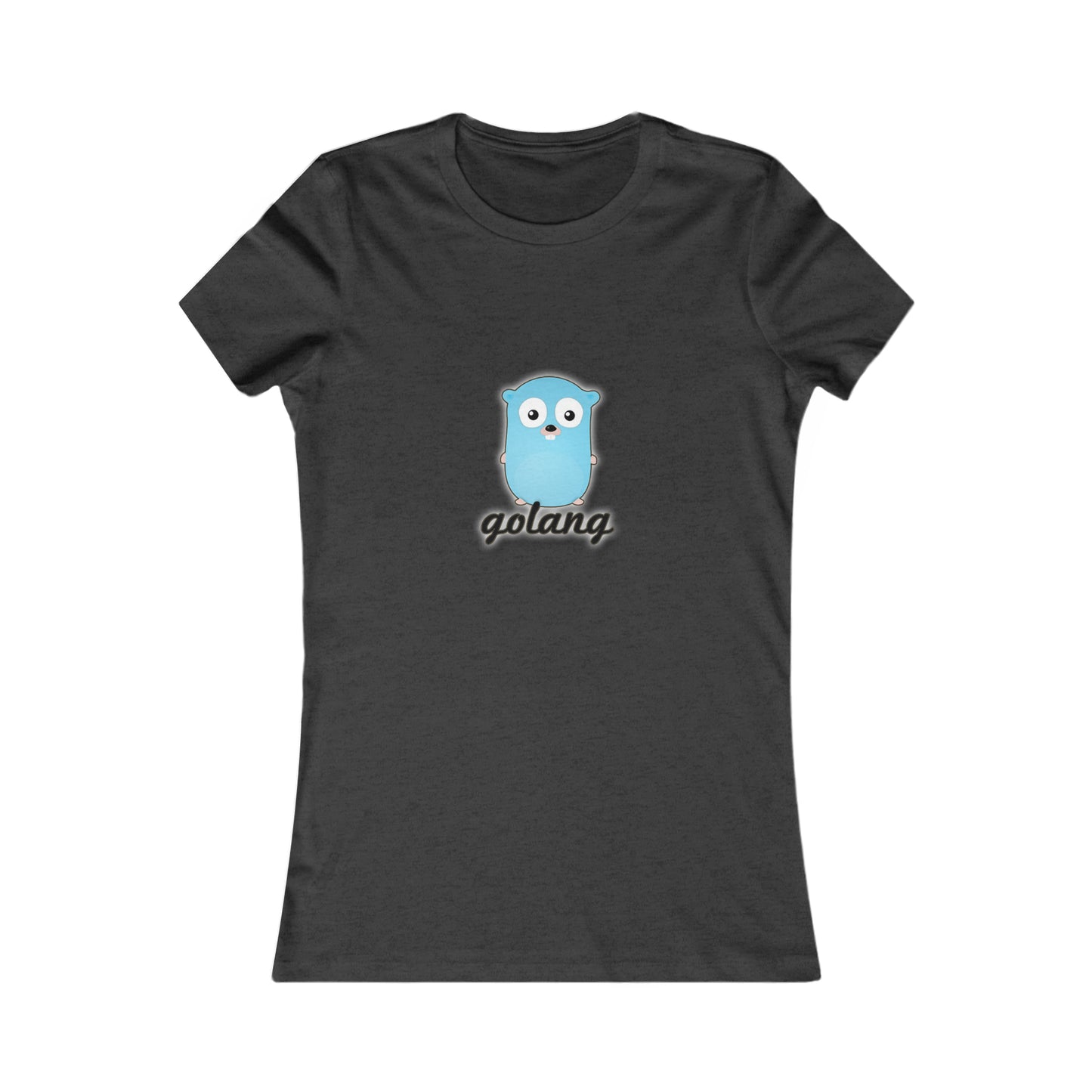 Golang Logo & Text - Women's Favorite Tee