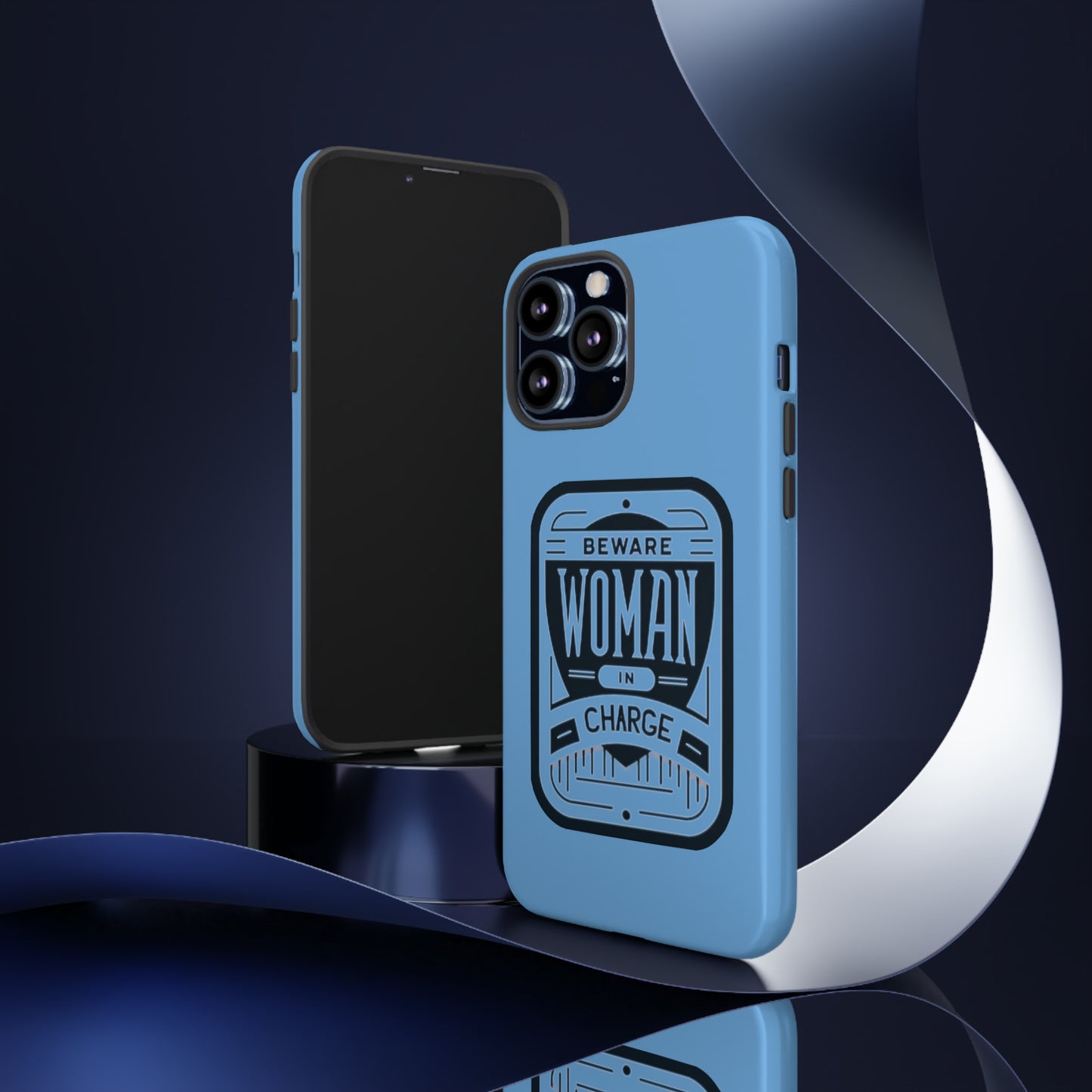 Woman In Charge (Light Blue) - Tough Cases
