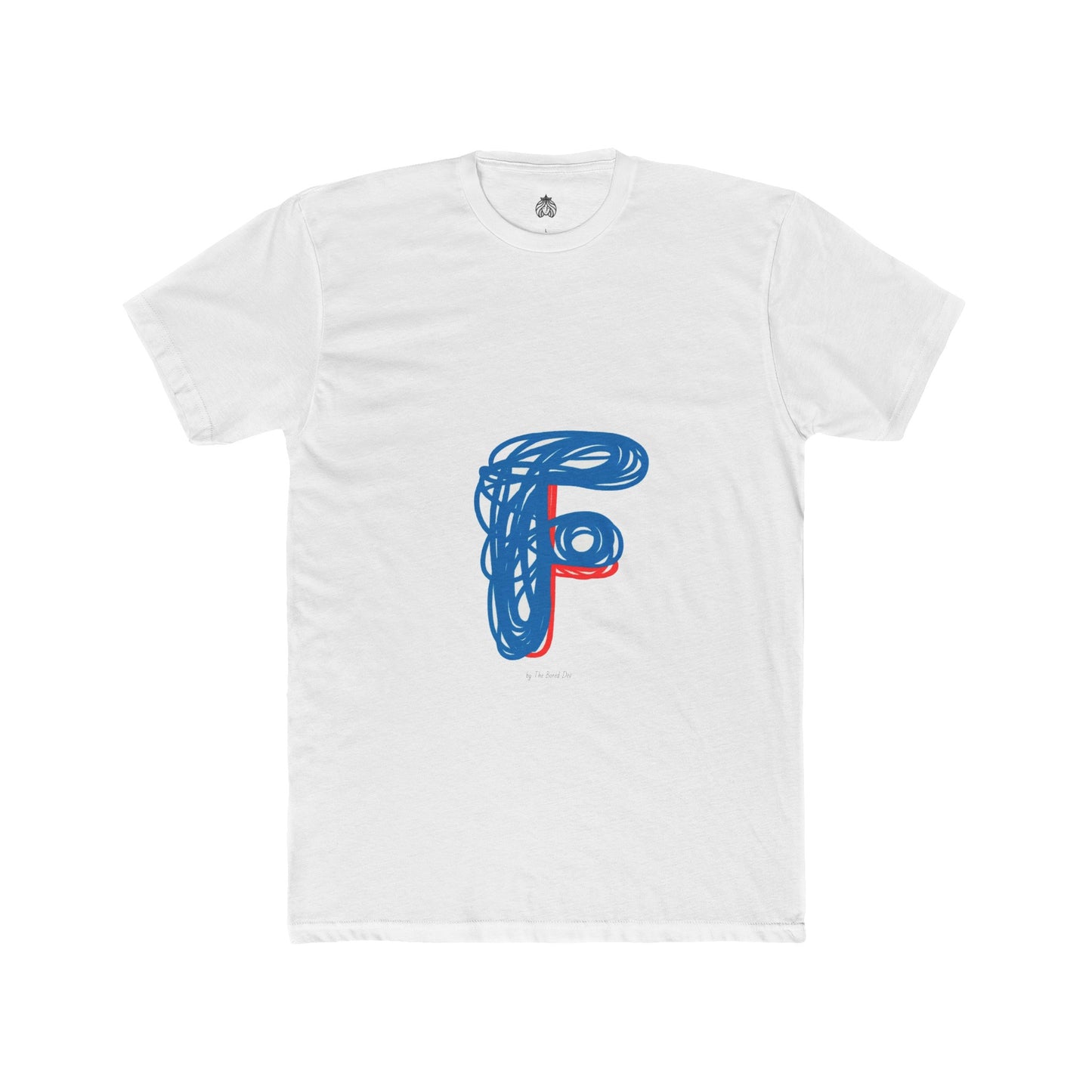 Scribbles (Letter F) T-Shirt - Men