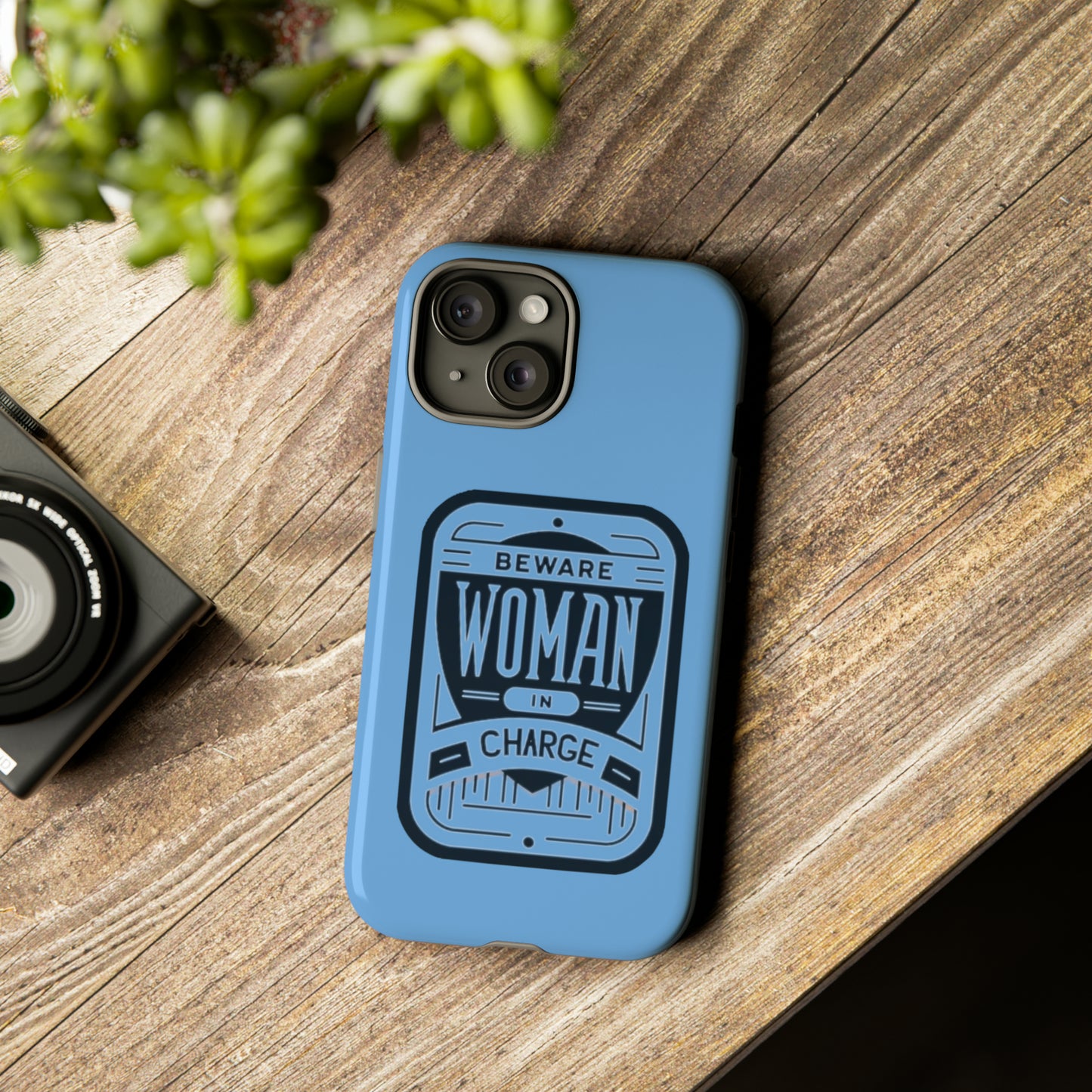 Woman In Charge (Light Blue) - Tough Cases