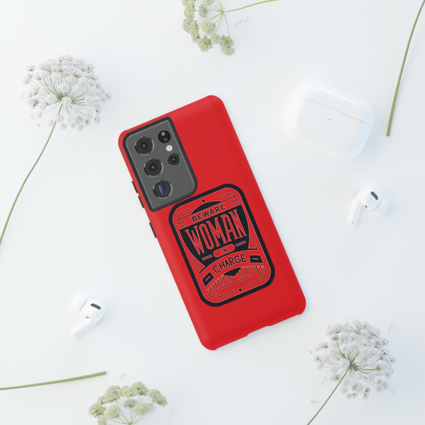 Woman In Charge (Red) - Tough Cases
