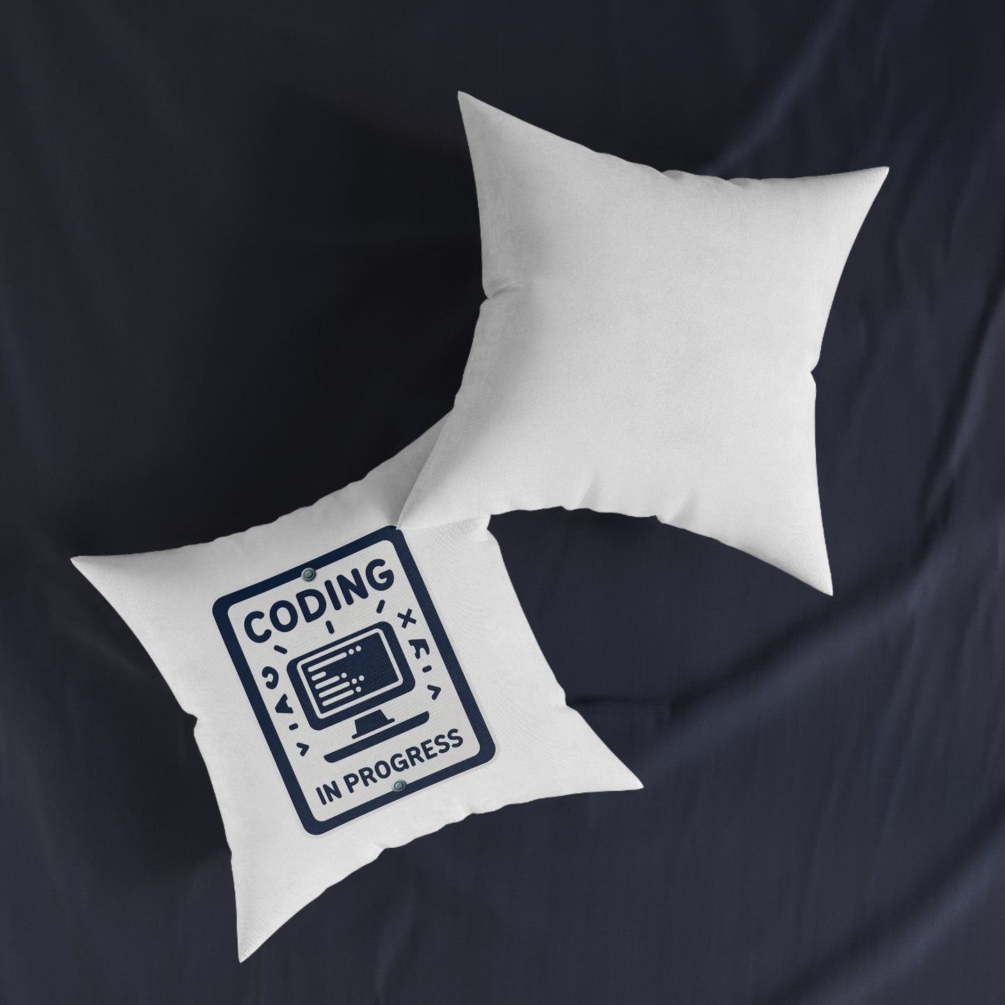 Coding In Progress - Square Pillow