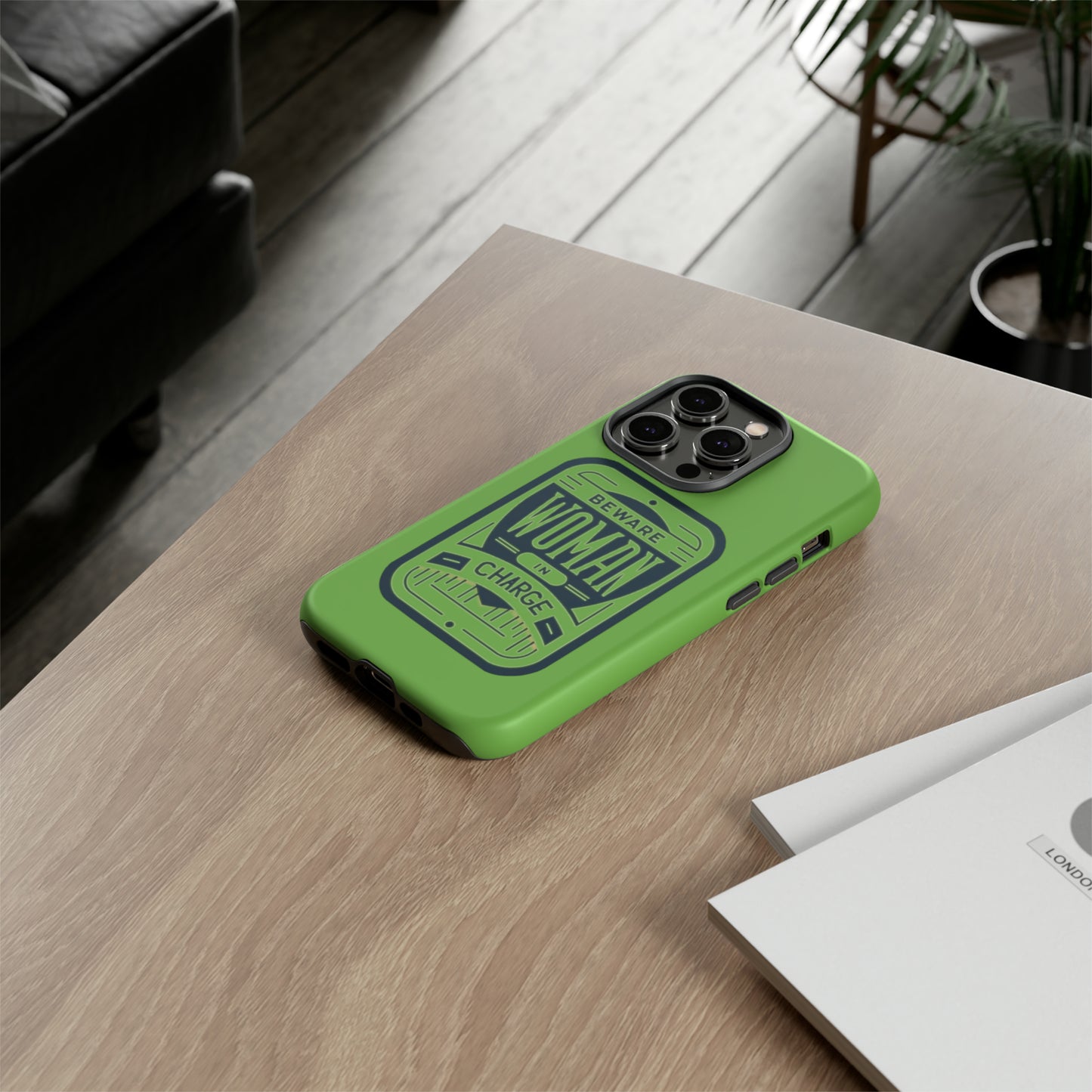 Woman In Charge (Light Green) - Tough Cases
